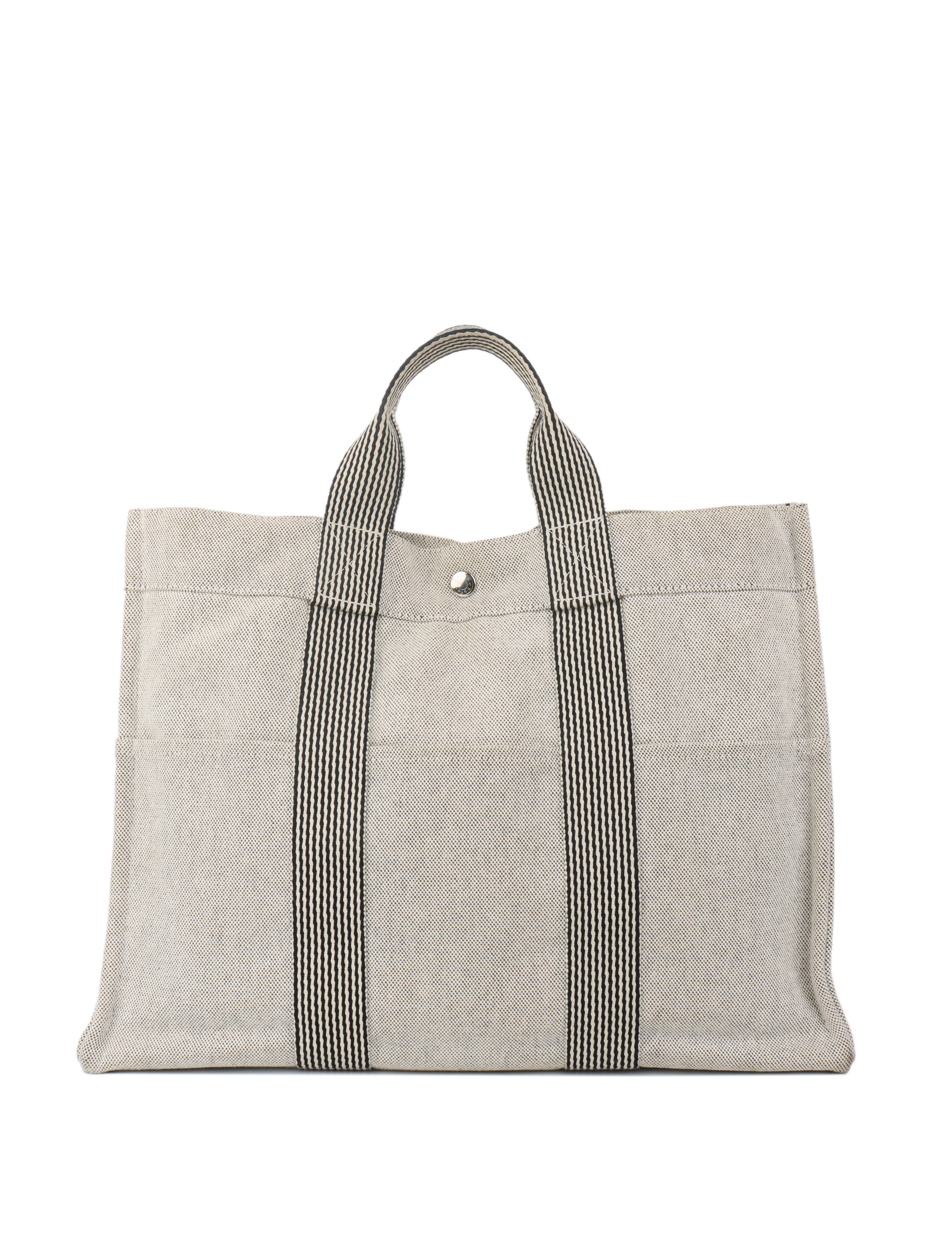 Hermes Vintage Grey Fourre Tout Bag.