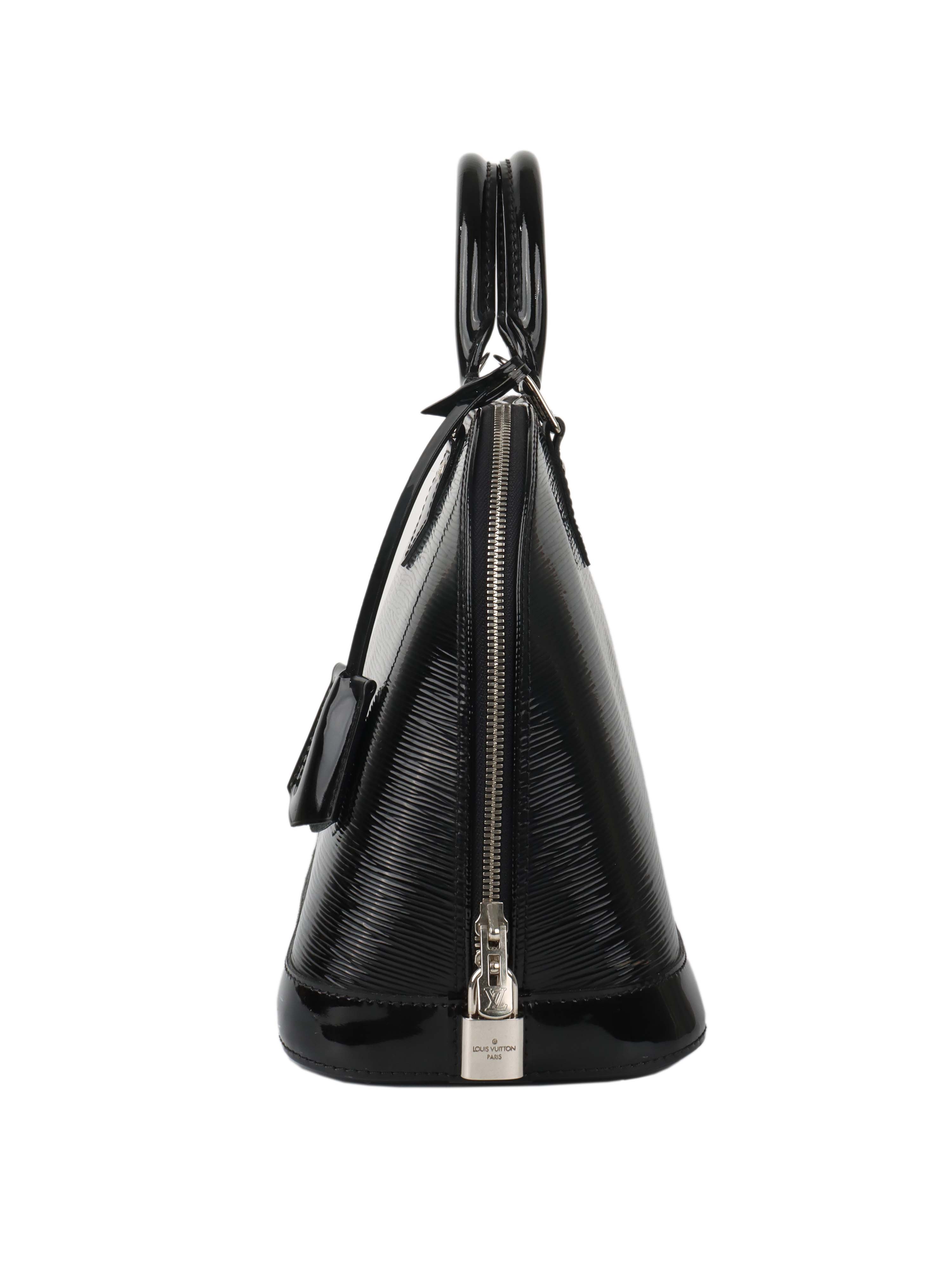 Louis Vuitton Epi Leather Alma PM bag.