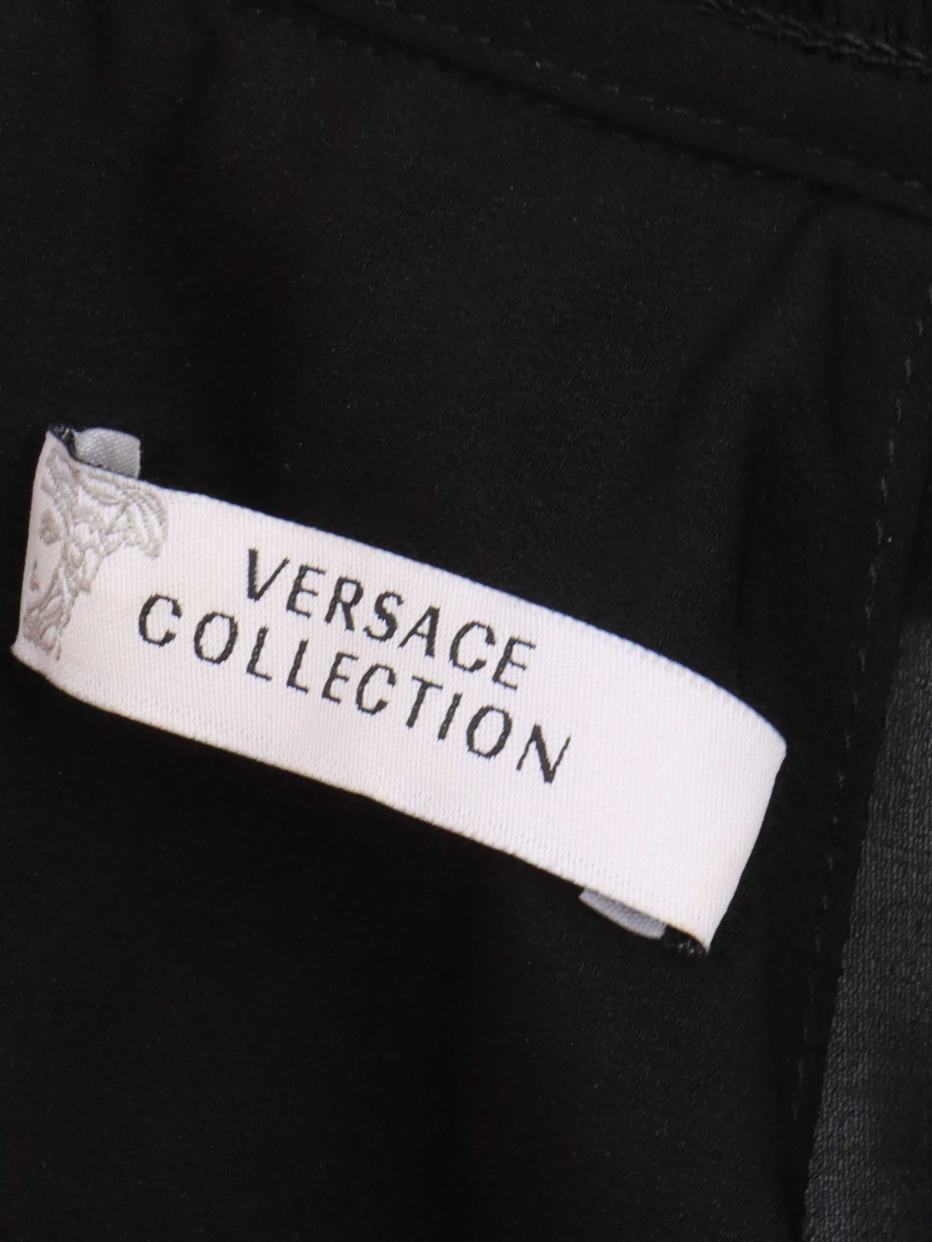 Versace Black Mini Dress.