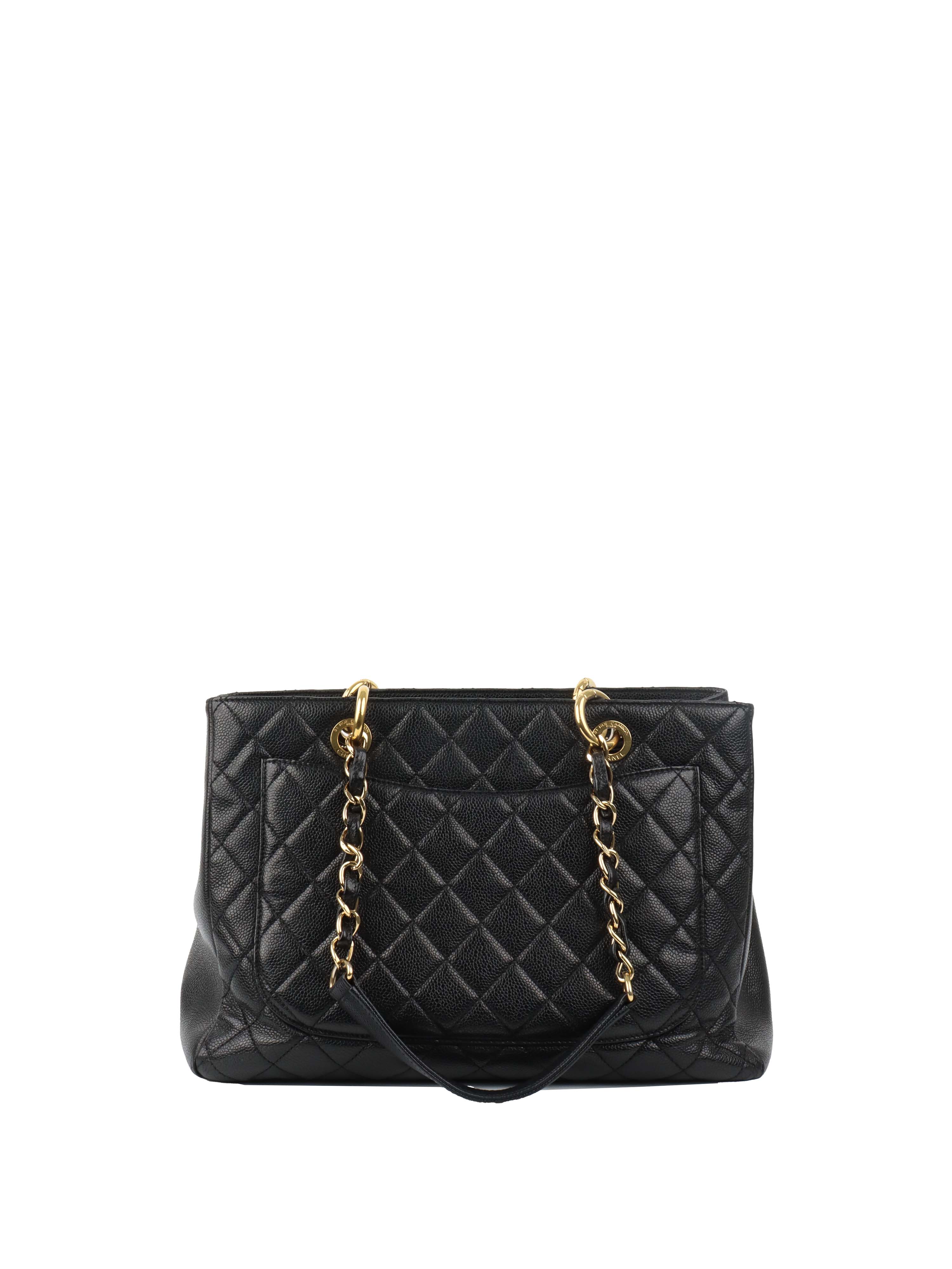 Chanel Caviar Black GST Shoulder Bag