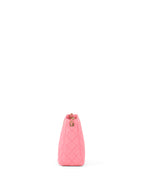 Chanel Pink Lambskin Hobo Chain Bag