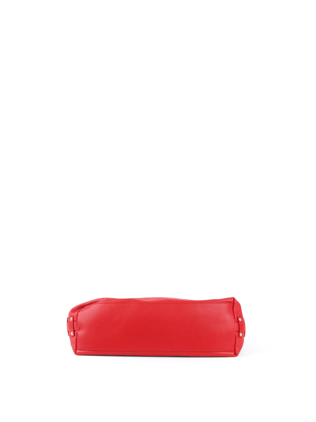Versace Red Medusa Tag Lock Flap Shoulder Bag