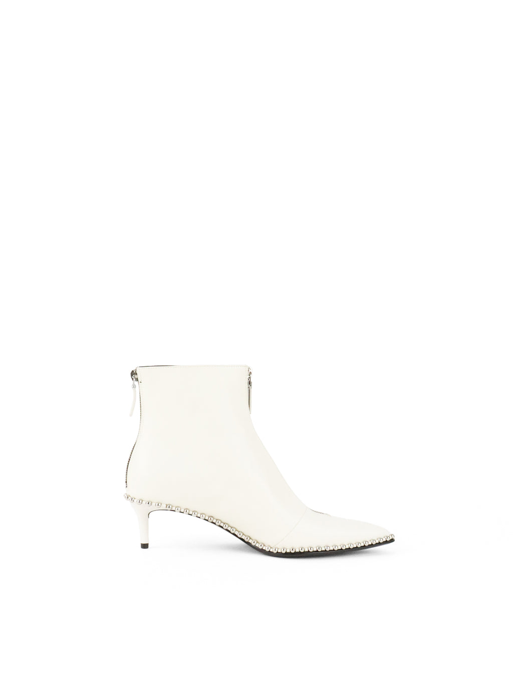 Alexander Wang White Eri Studs Boots