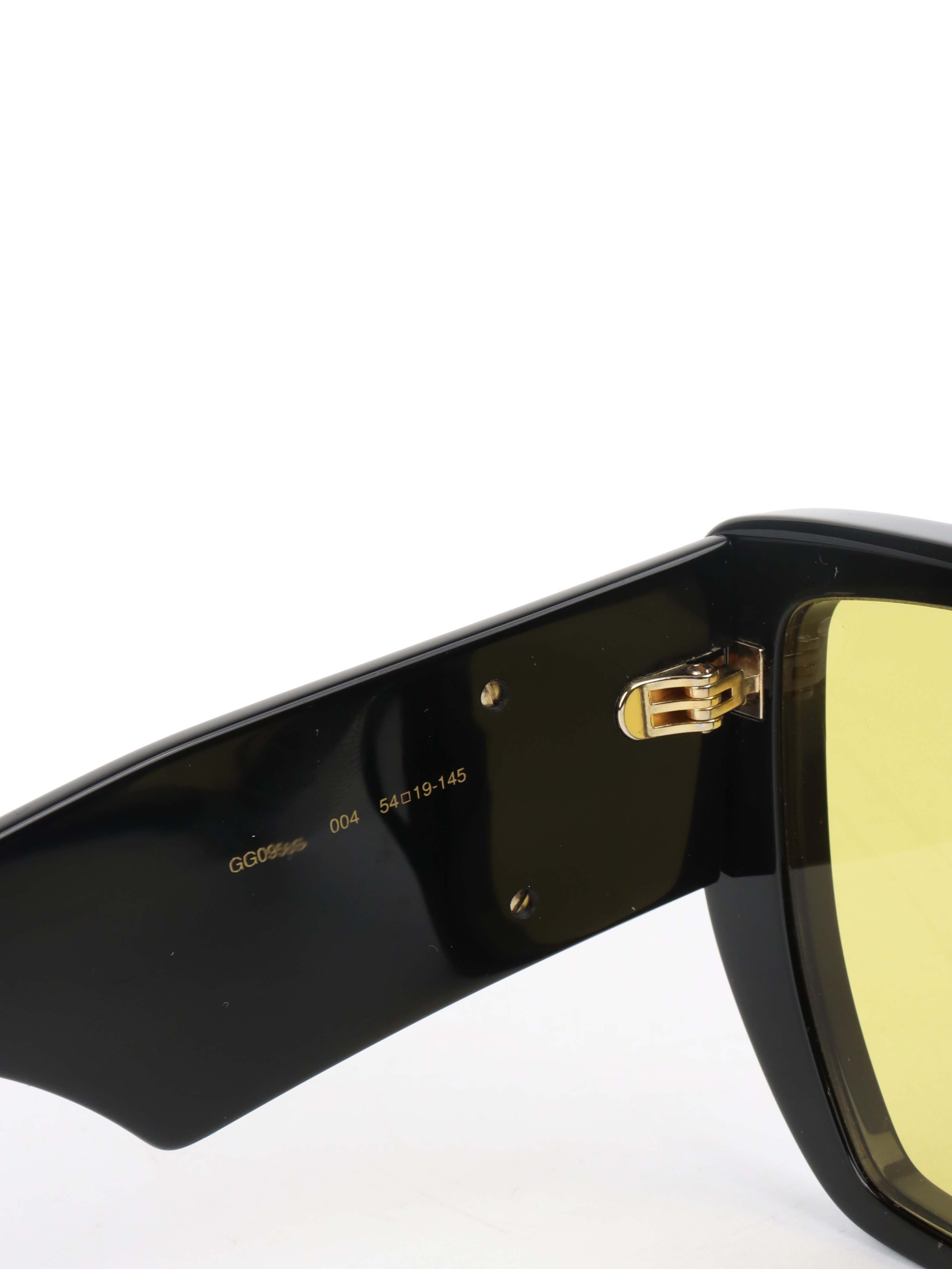 Gucci Green & Yellow Sunglasses