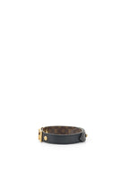 Louis Vuitton Black/Gold Dauphine Bracelet 19