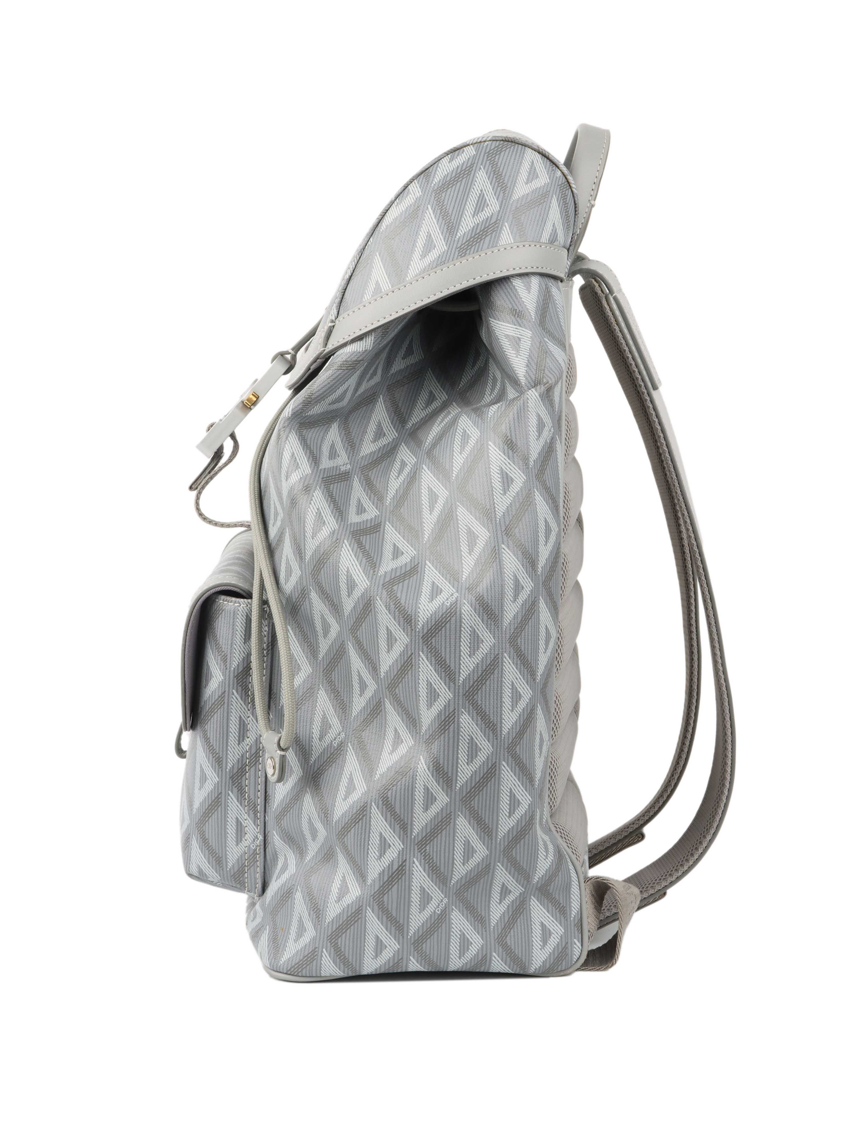 Dior Silver 'Hit The Road' Backpack.