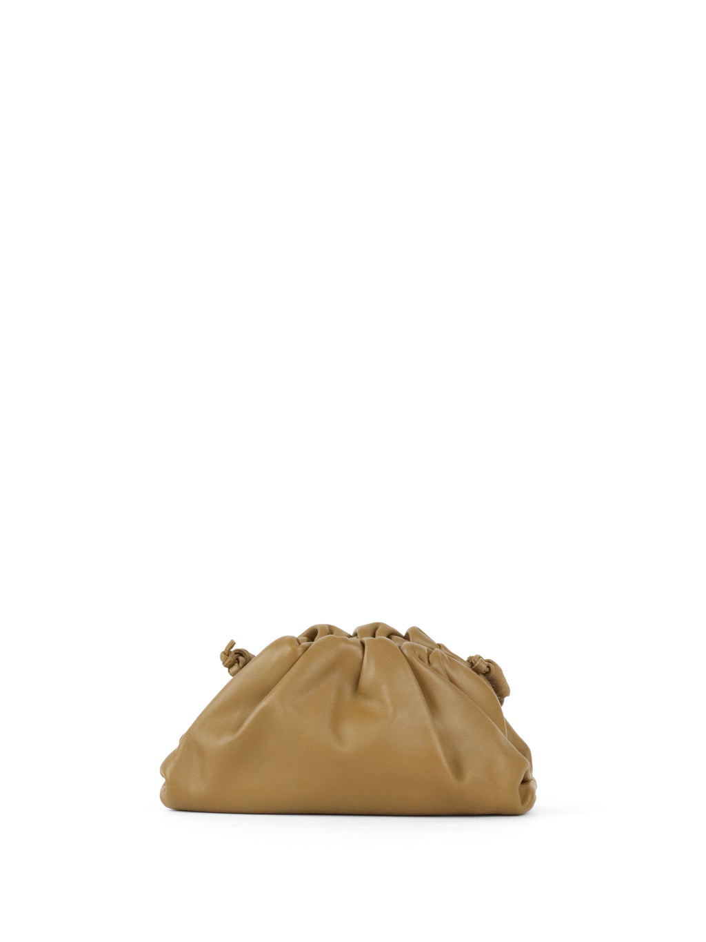 Bottega Veneta Mustard Green Mini Pouch Crossbody Bag