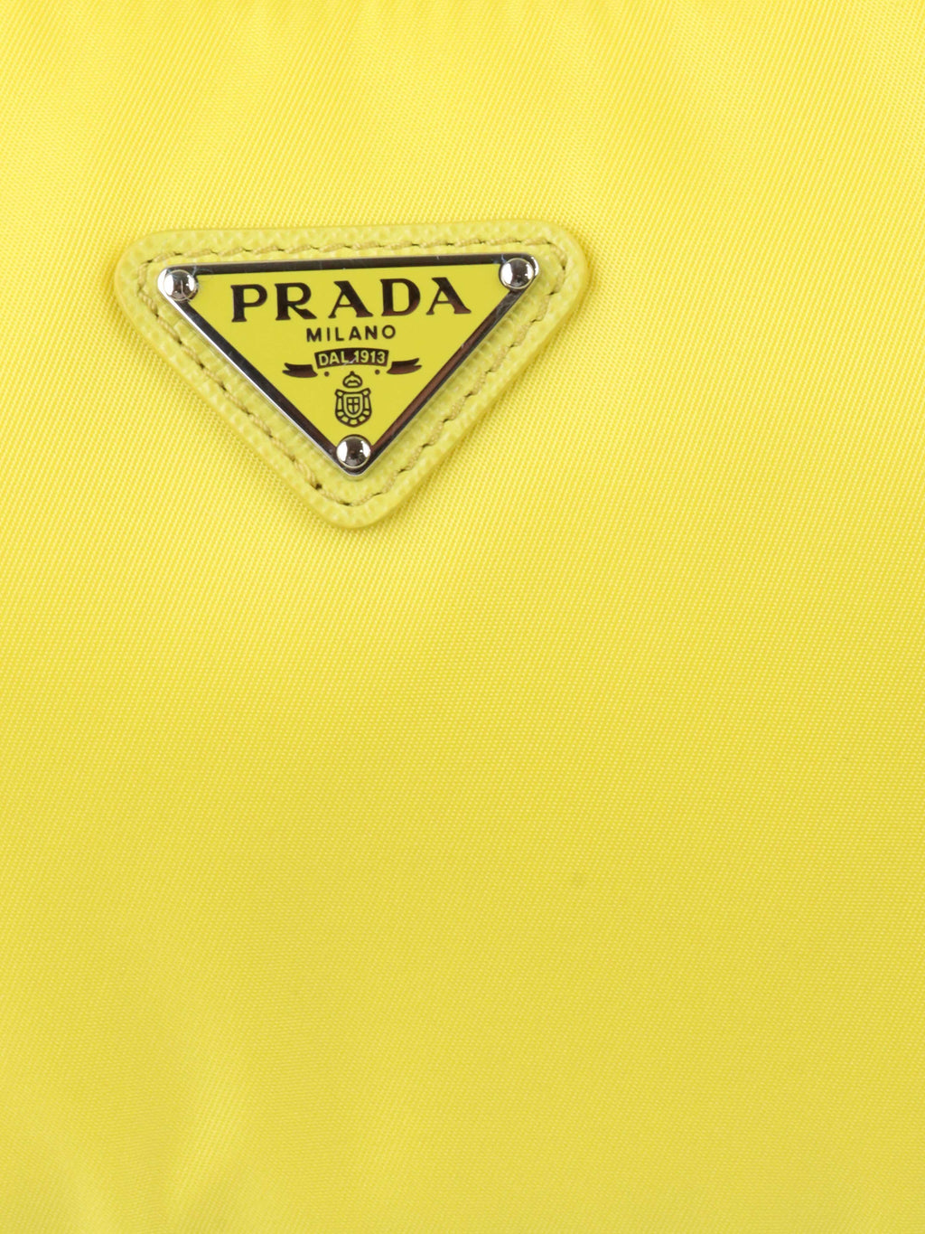 Prada Yellow Re-Nylon Re-Edition 2000 Bag.