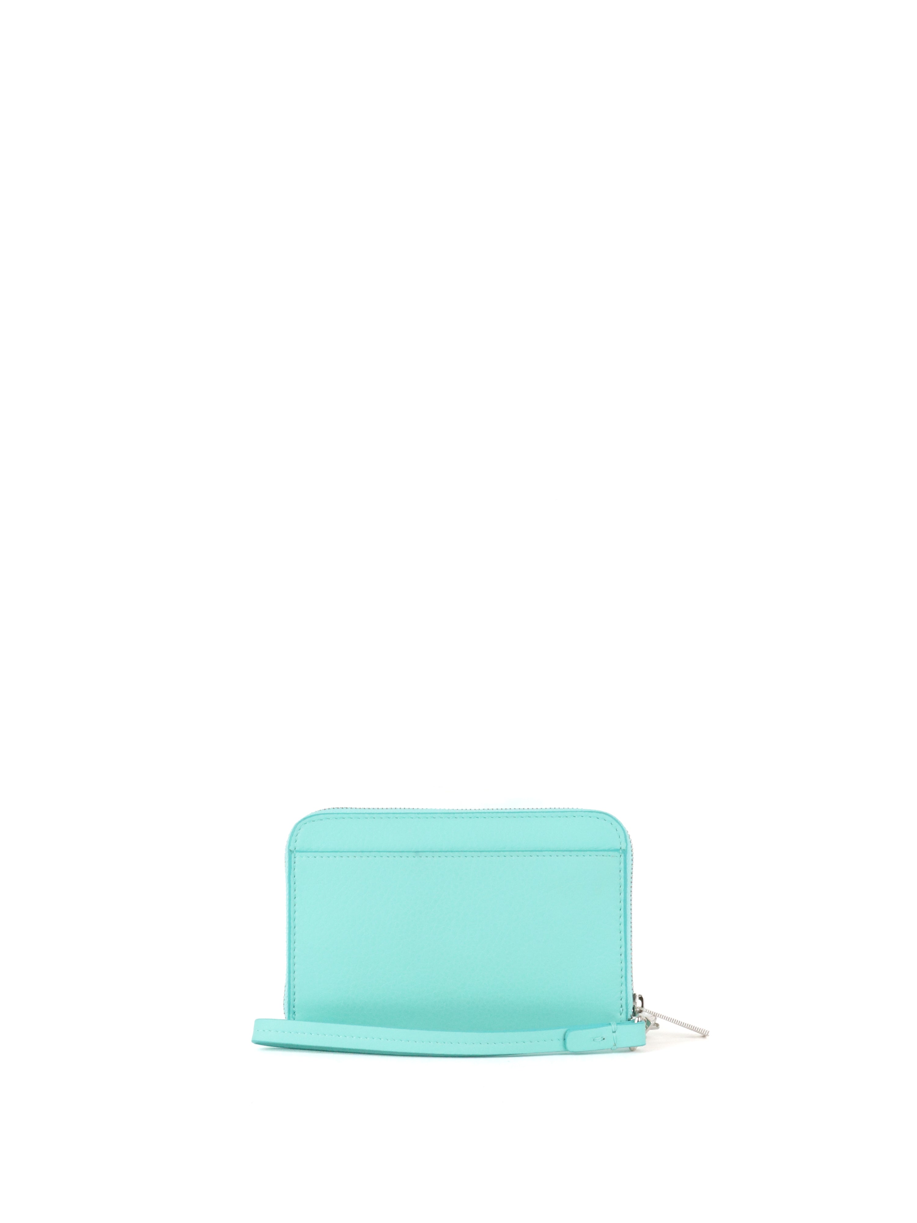 Tiffany & Co Turquoise Wristlet Wallet