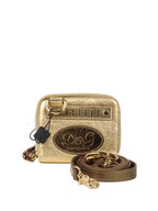 Dolce & Gabbana Gold Wallet on Chain.