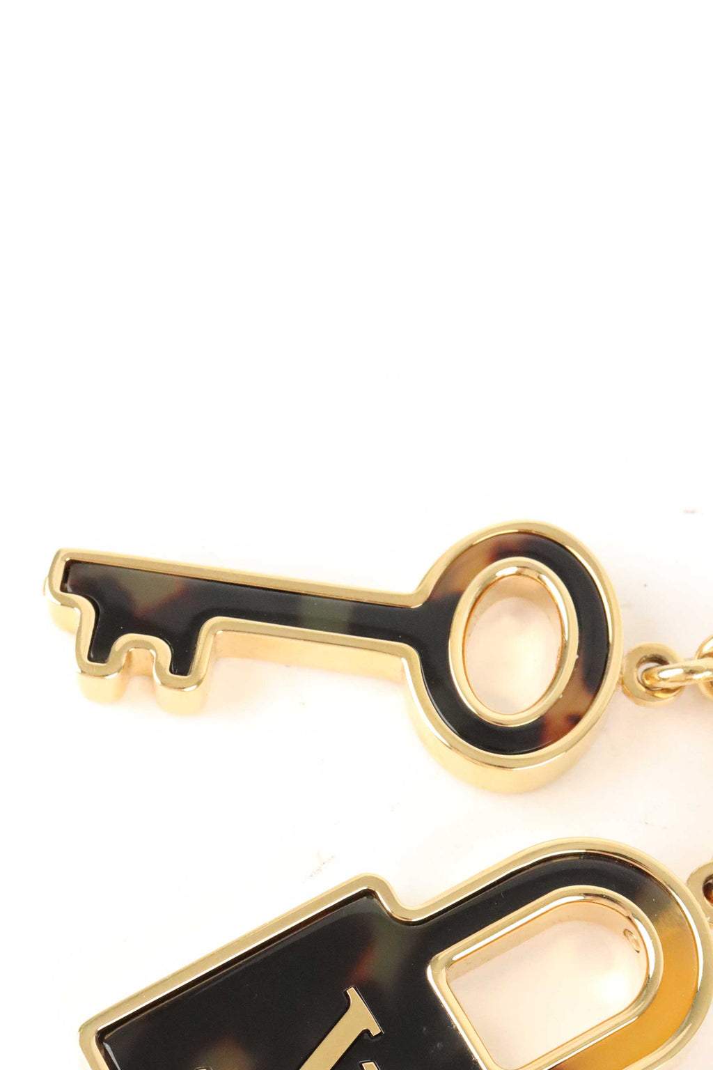 Louis Vuitton Resin Confidence Tortoiseshell Bag Charm