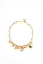 Dolce & Gabbana Brass Crystal Bug Charm Pendant
