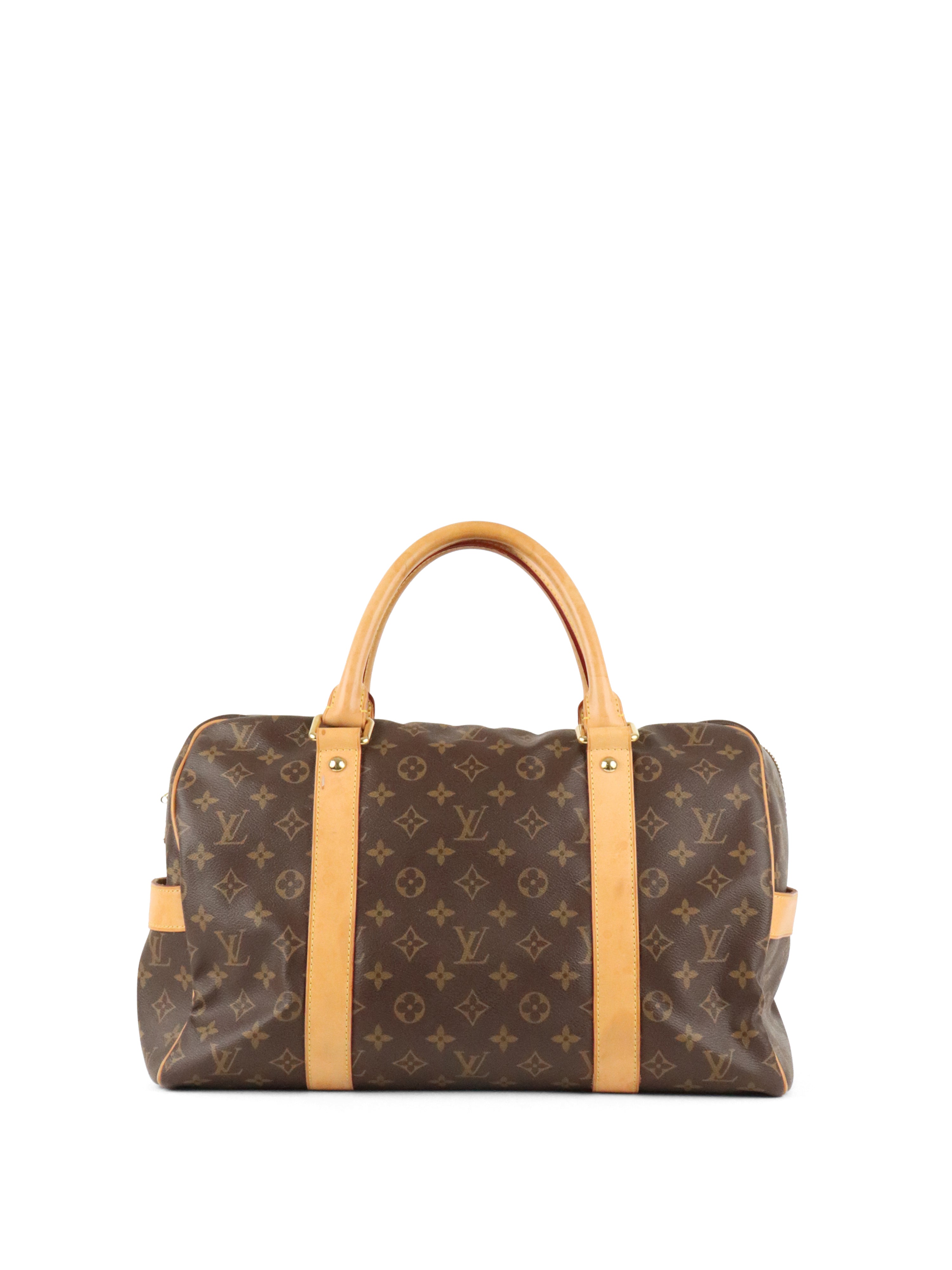 Louis Vuitton Vintage Monogram Carryall Duffle Bag
