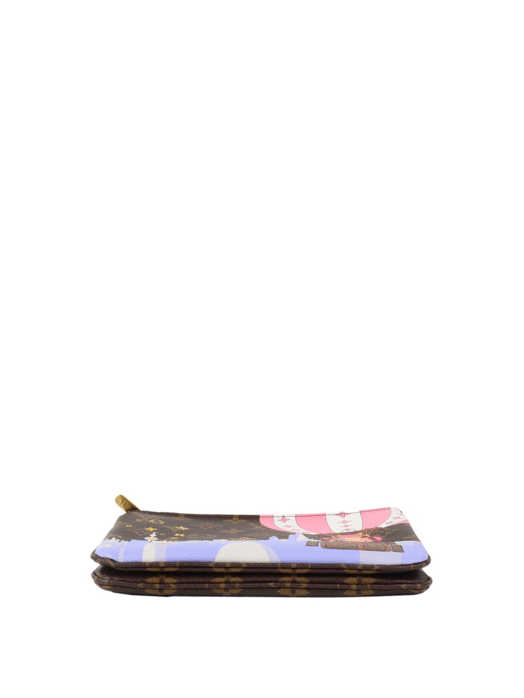 Louis Vuitton Monogram Vivienne Double Zip Pochette