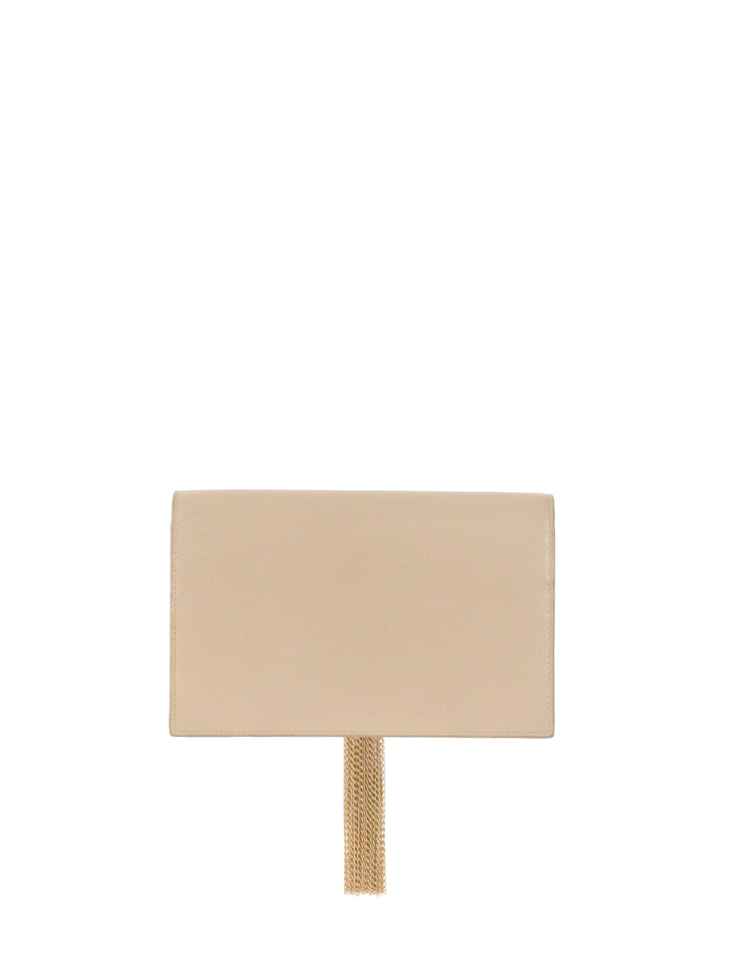 Saint Laurent Small Beige Kate Bag with Tassel