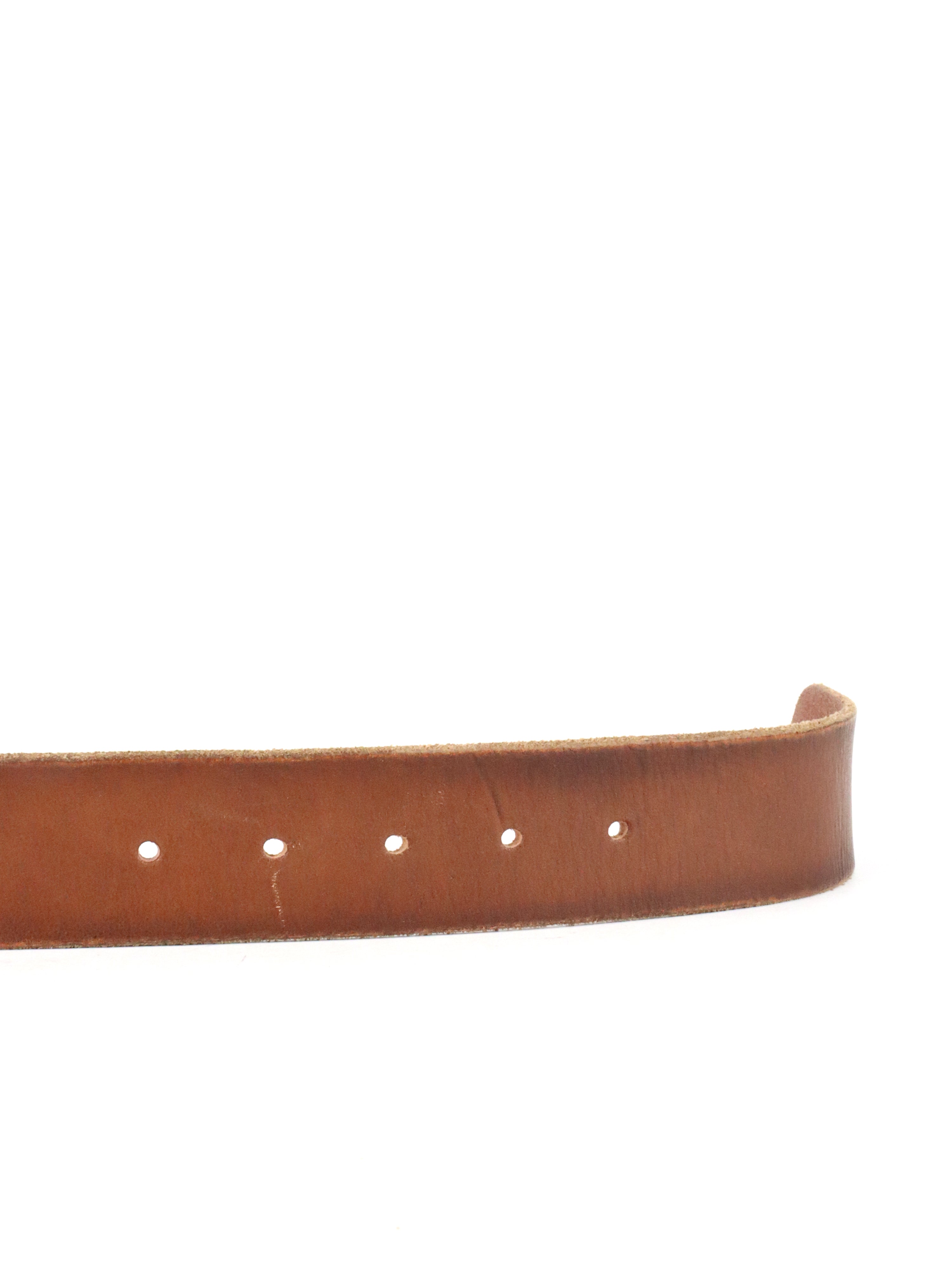Gucci Brown Faded GG Marmont Wide Belt size 95
