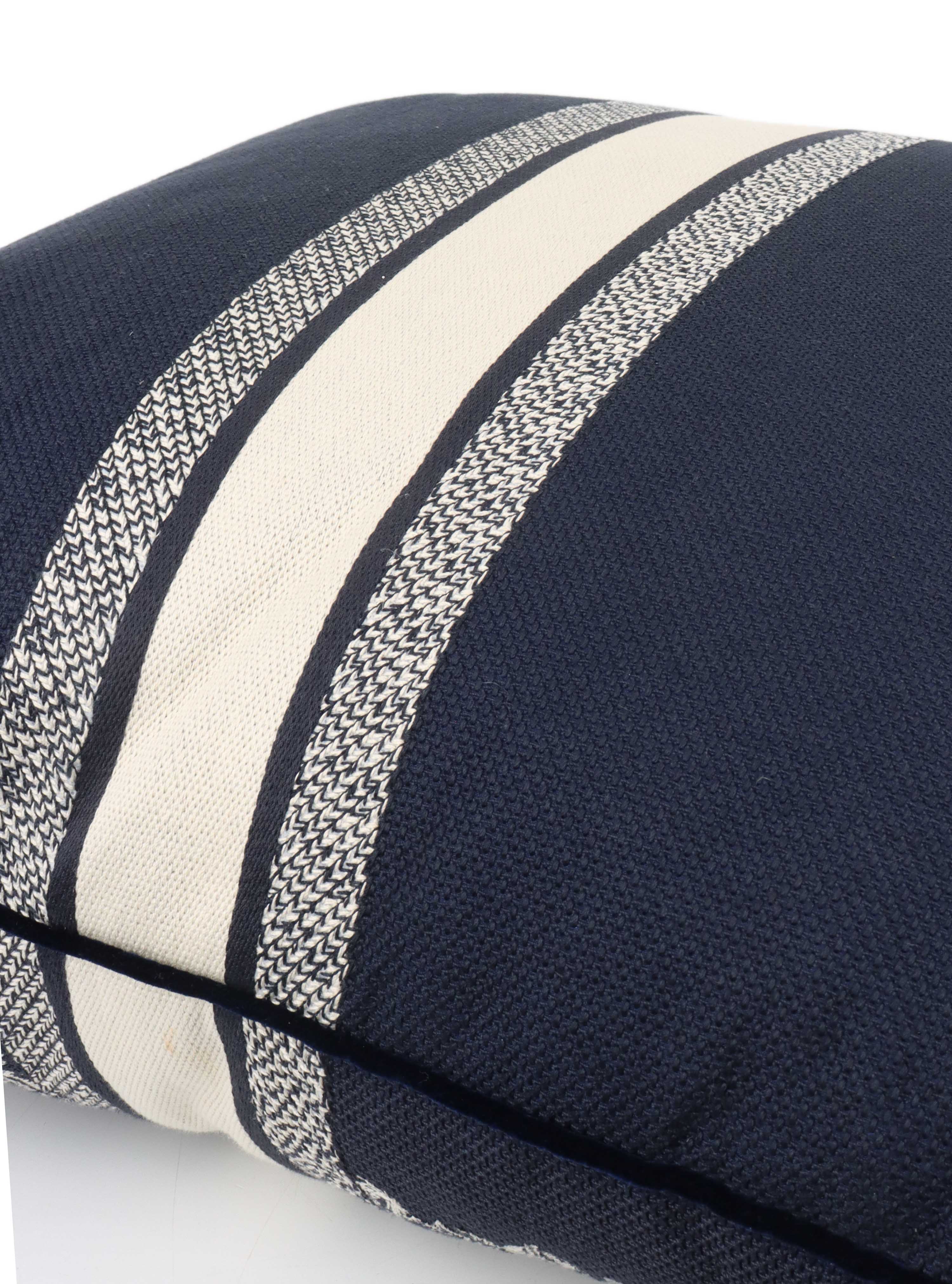 Dior Square Pillow in Navy.