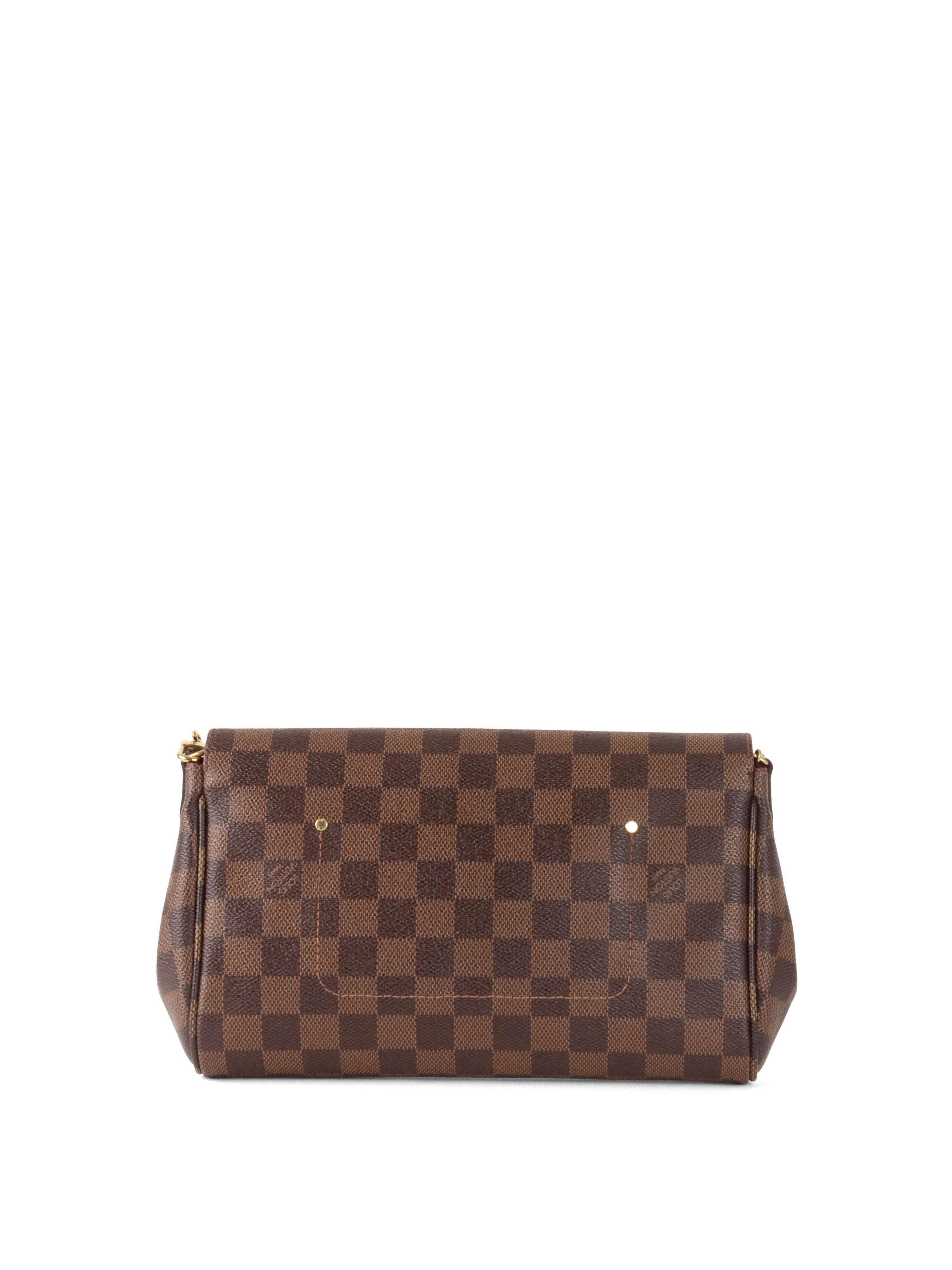 Louis Vuitton Damier Ebene Favoriite MM Bag.