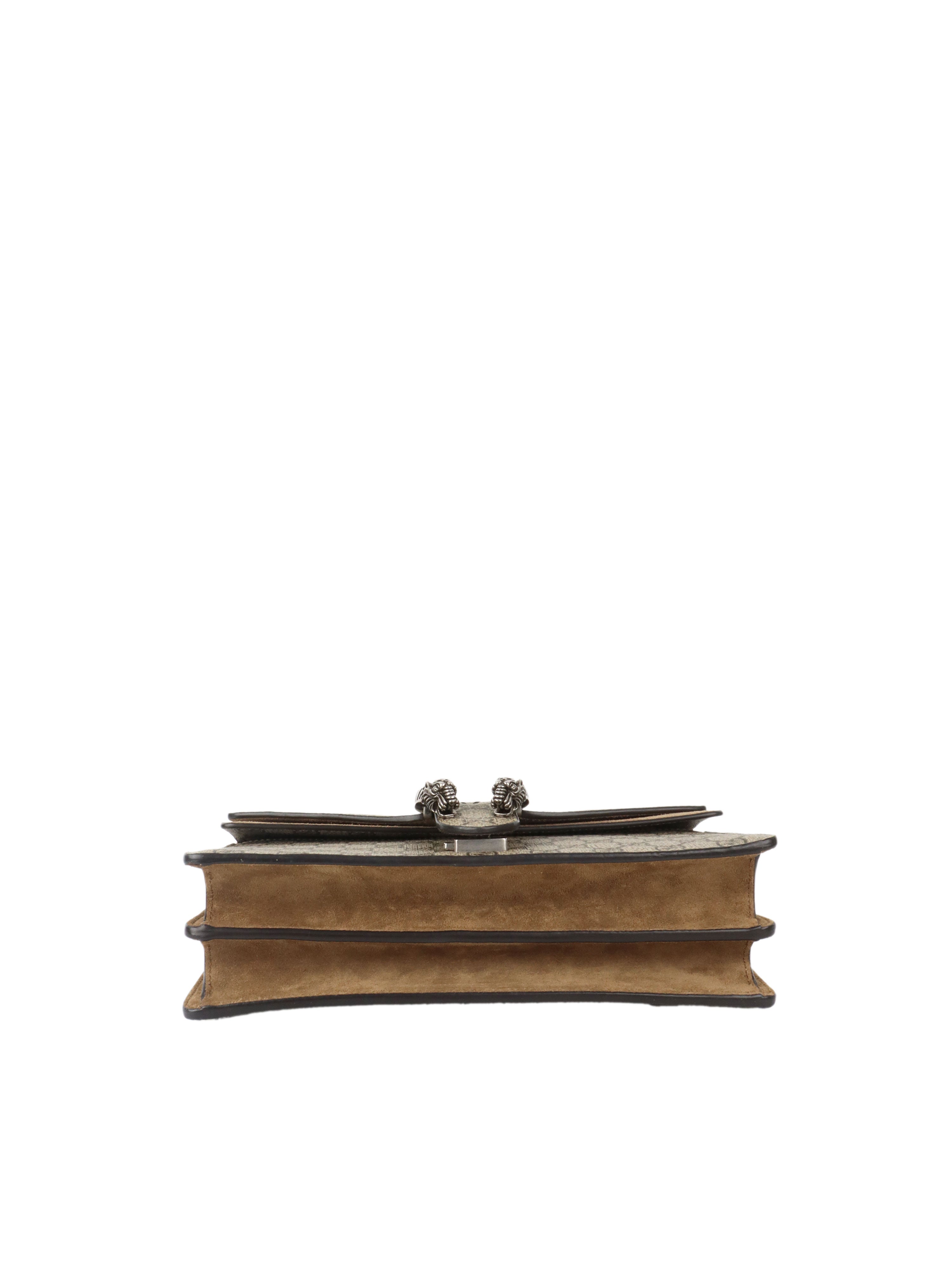 Gucci Small Beige/Ebony Dionysus Shoulder Bag