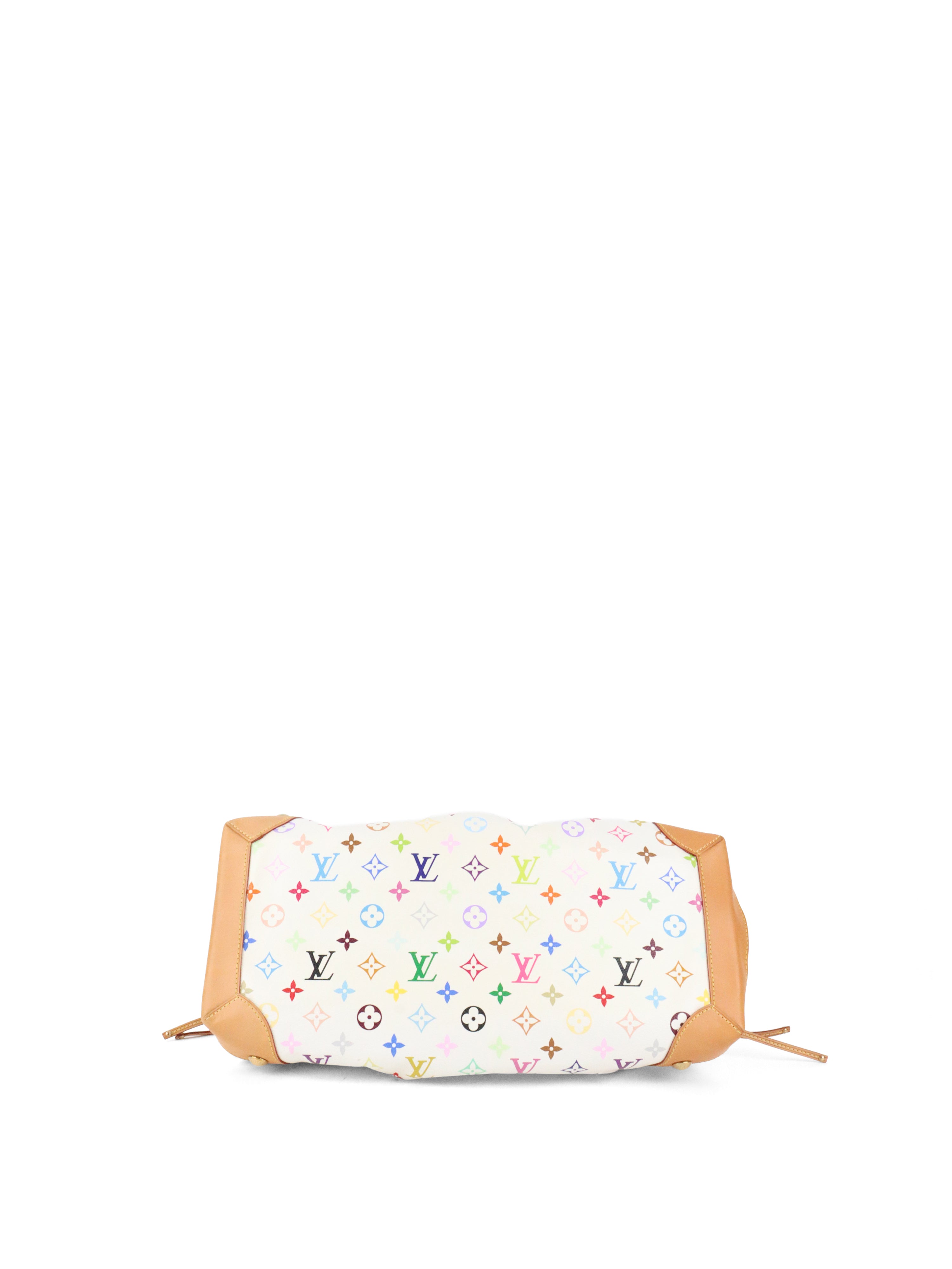 Louis Vuitton Ursula White Monogram Multicolor Canvas Bag