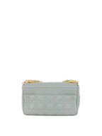 Dior Medium Stone Grey Cannage Caro Bag