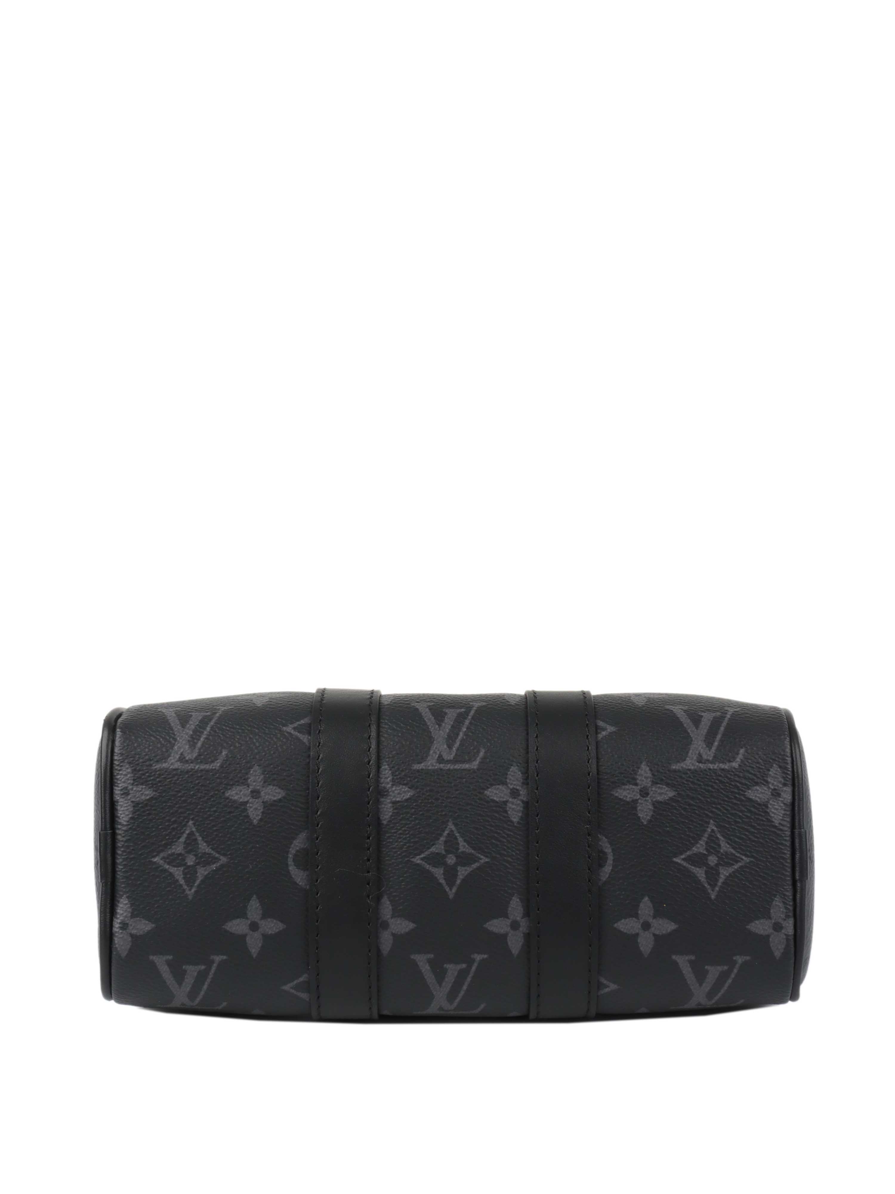 Louis Vuitton Monogram Eclipse Keepall XS.