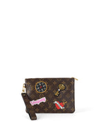 Louis Vuitton Limited Edition Monogram Patches City Pouch Bag.