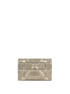 Dior Gold Metallic Diorama Wallet On Chain
