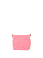 Chanel Pink Lambskin Hobo Chain Bag
