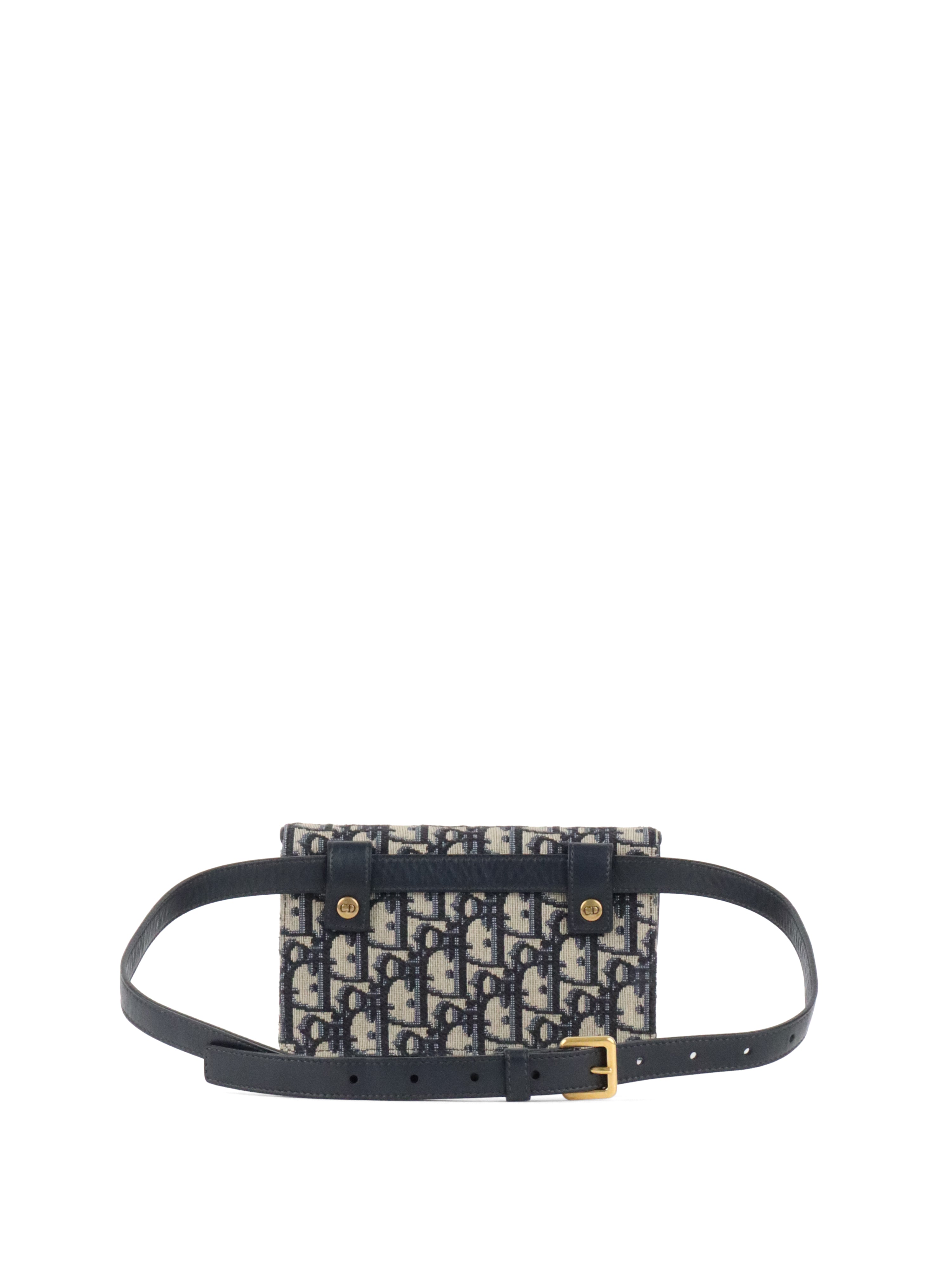 Dior Oblique Navy Belt Bag