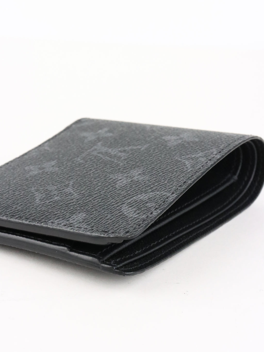 Louis Vuitton Black Monogram Multiple Wallet