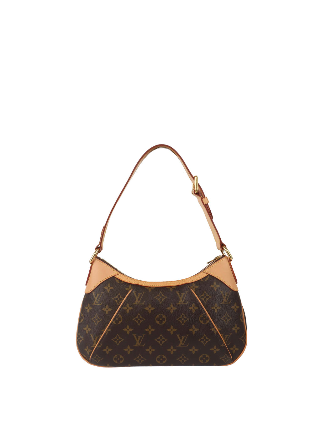 Louis Vuitton Brown Monogram Thames PM Bag.