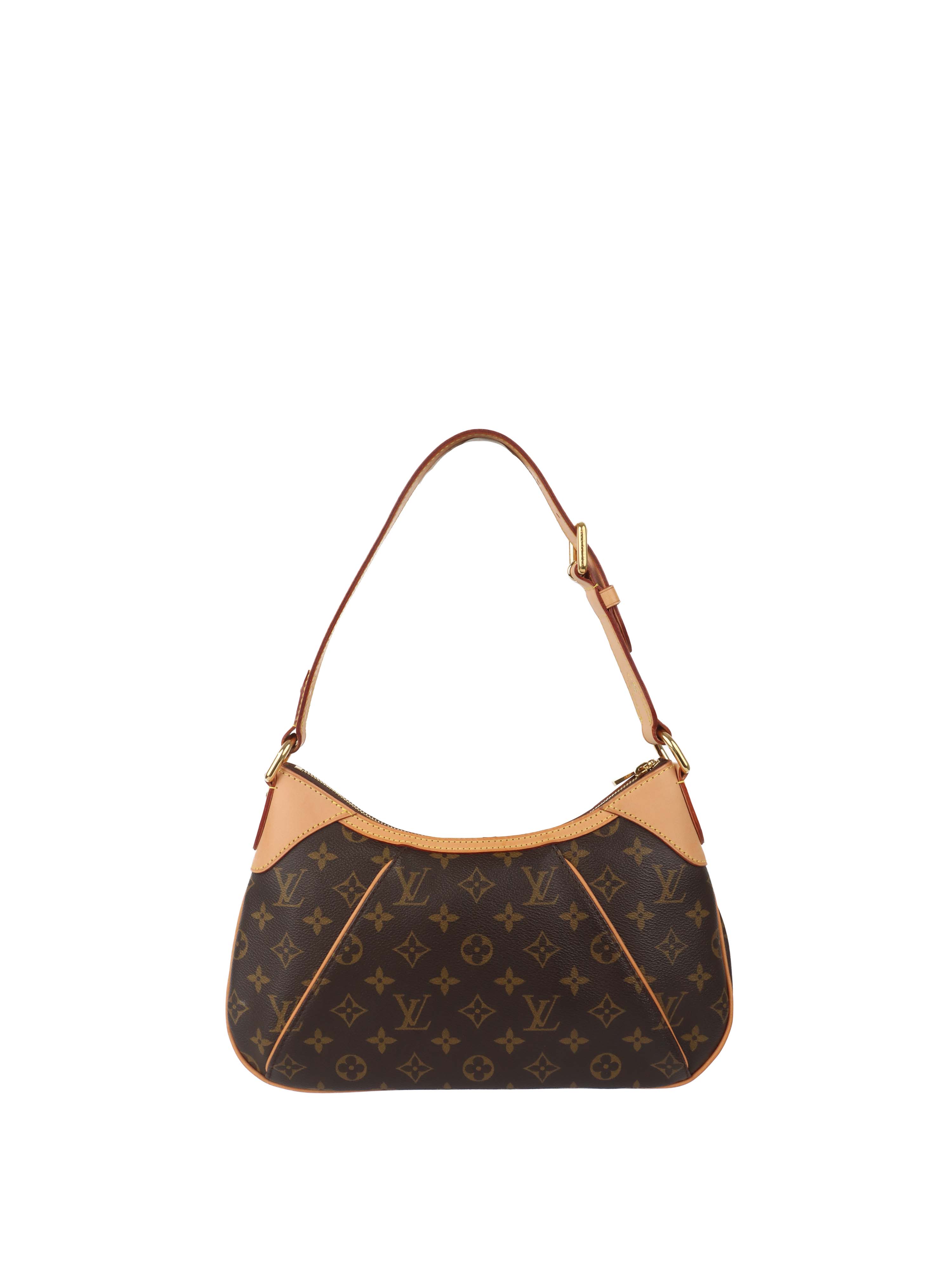Louis Vuitton Brown Monogram Thames PM Bag.