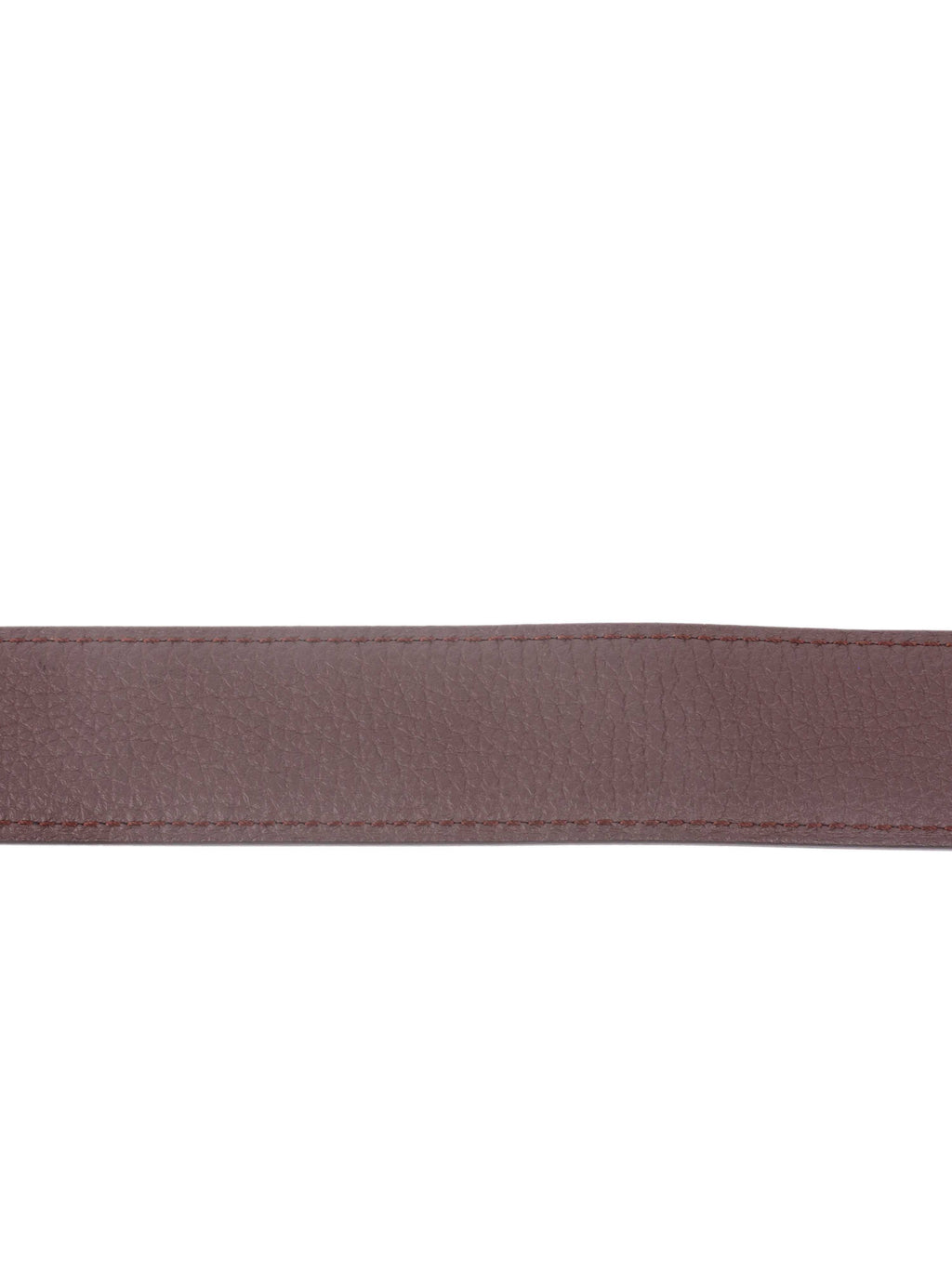 Hermes All Black Matte H Belt.