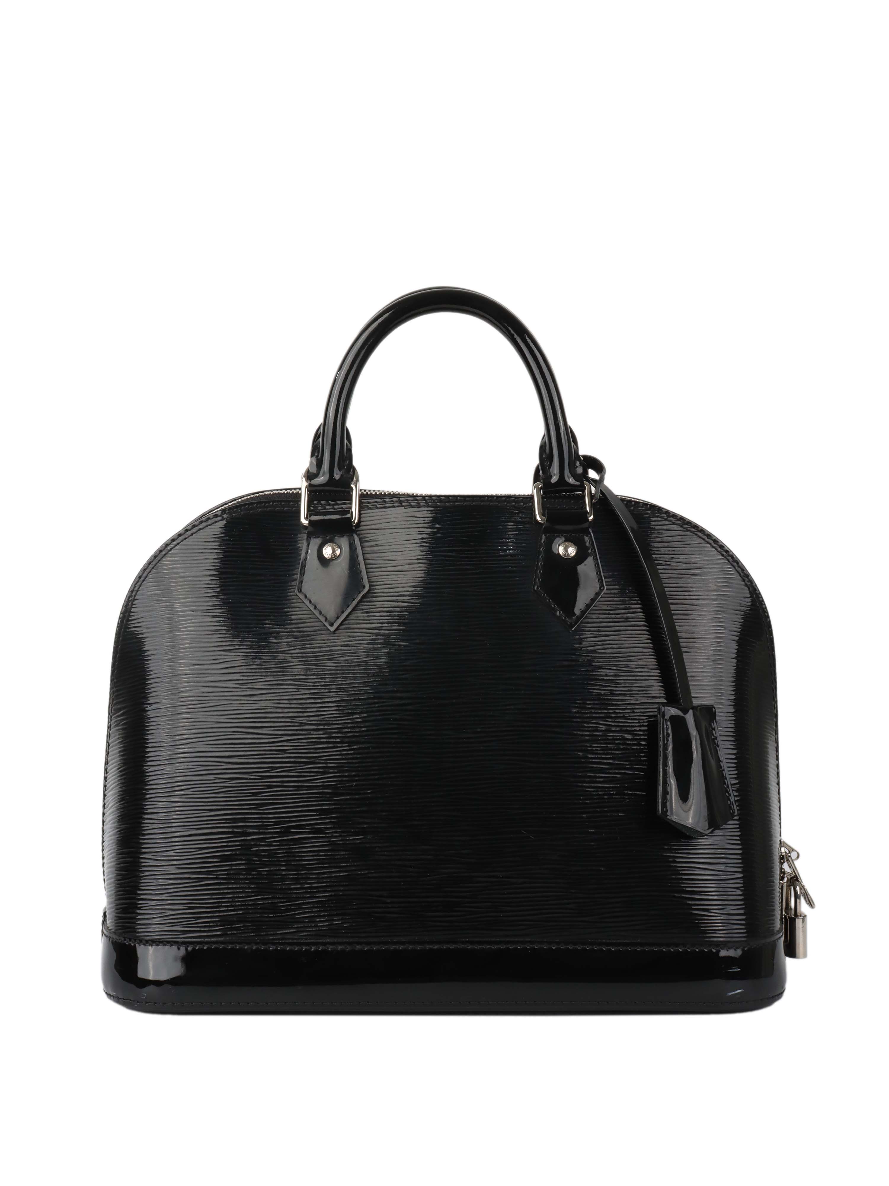 Louis Vuitton Epi Leather Alma PM bag.