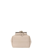 Louis Vuitton Beige Lockme Bucket Bag.