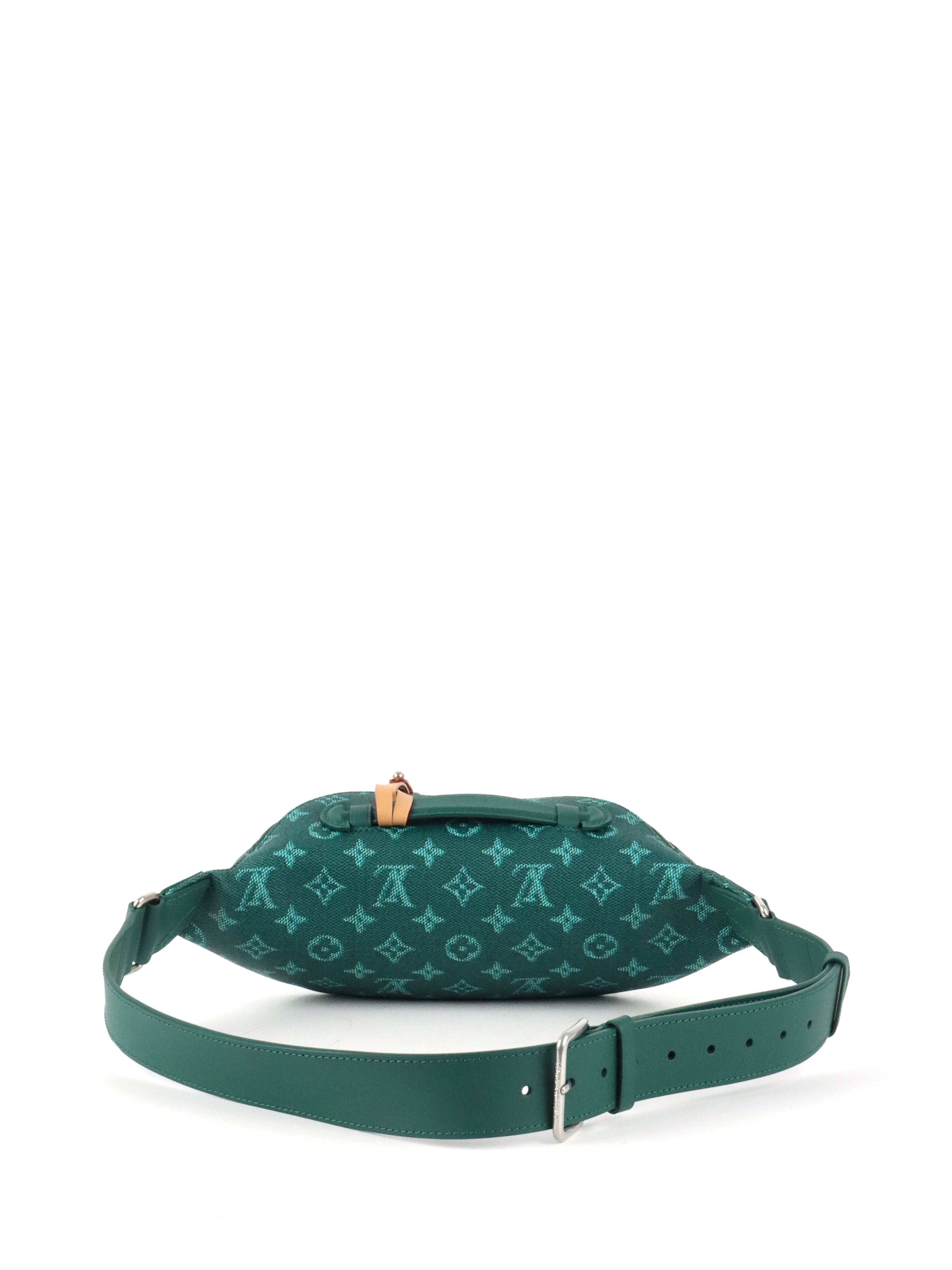 Louis Vuitton Deep Green Marque L.Vuitton Deposee Rush Bumbag