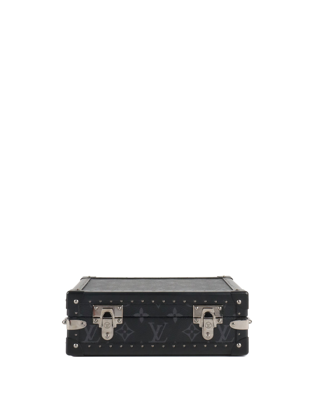 Louis Vuitton Black Monogram Eclipse Clutch Box.