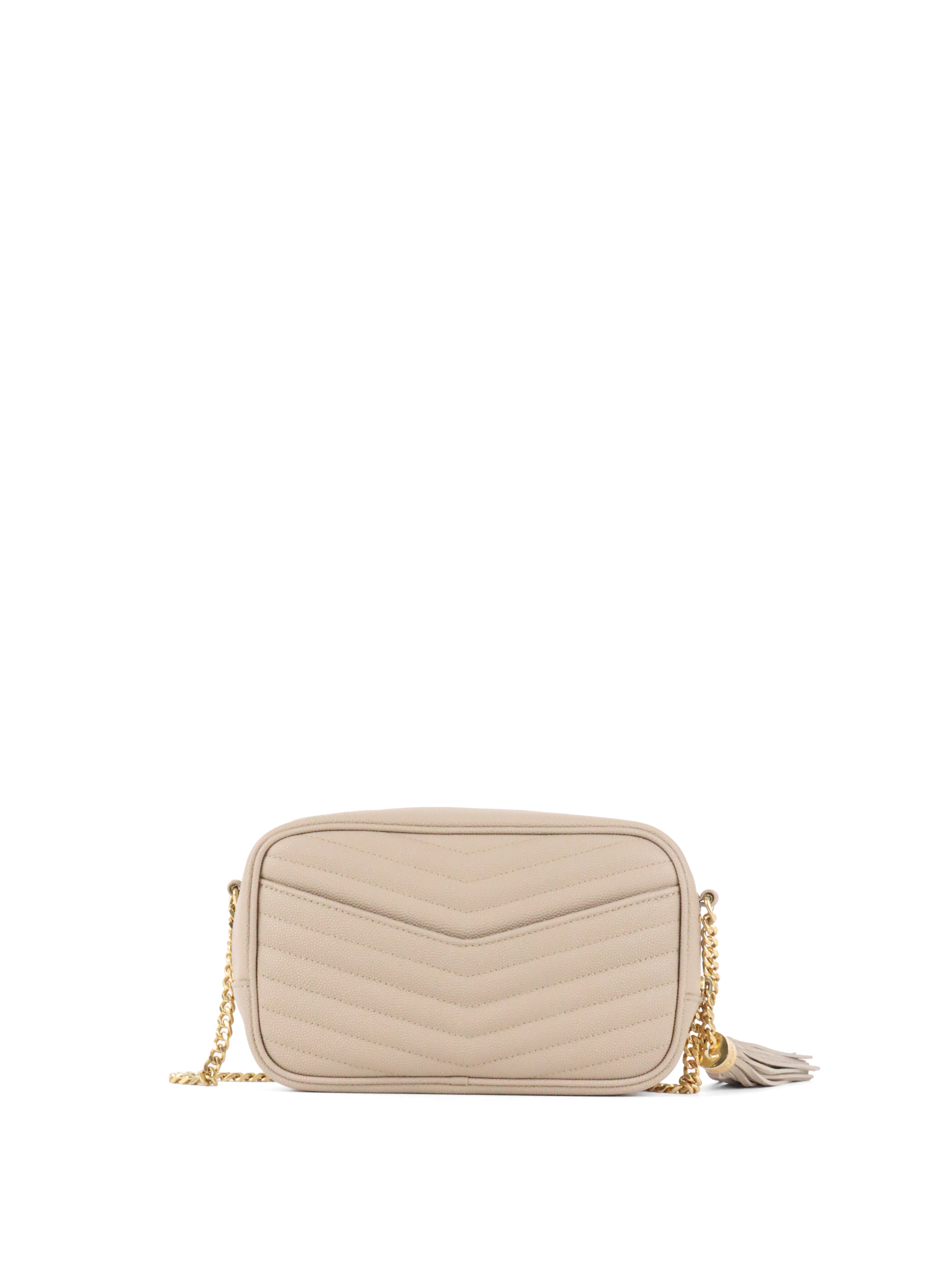 Saint Laurent Mini Beige LouLou Camera Bag