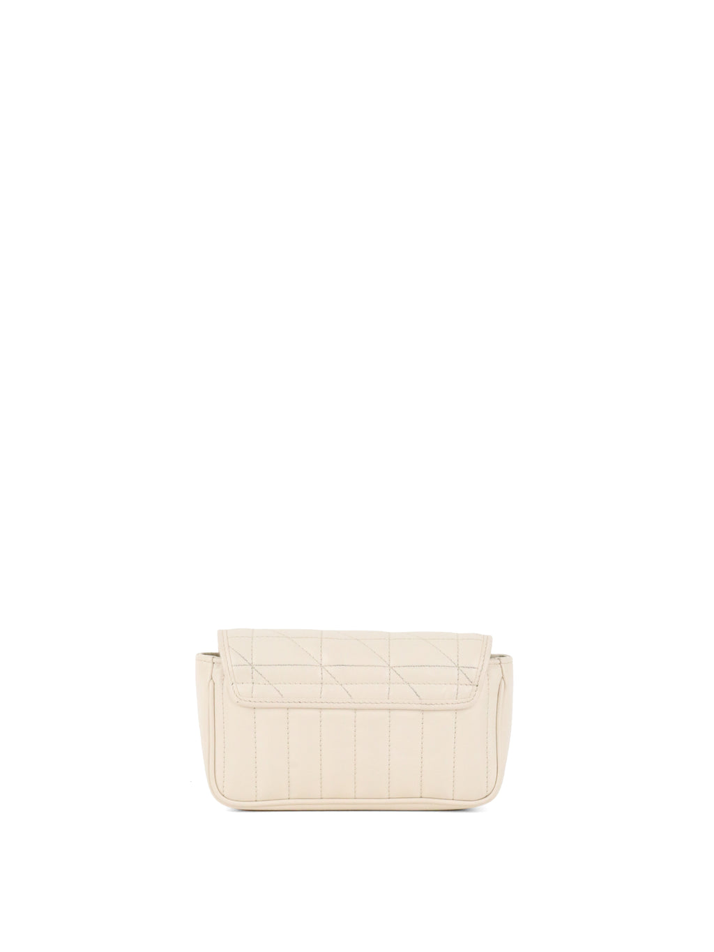 Gucci Super Mini White Chain Bag