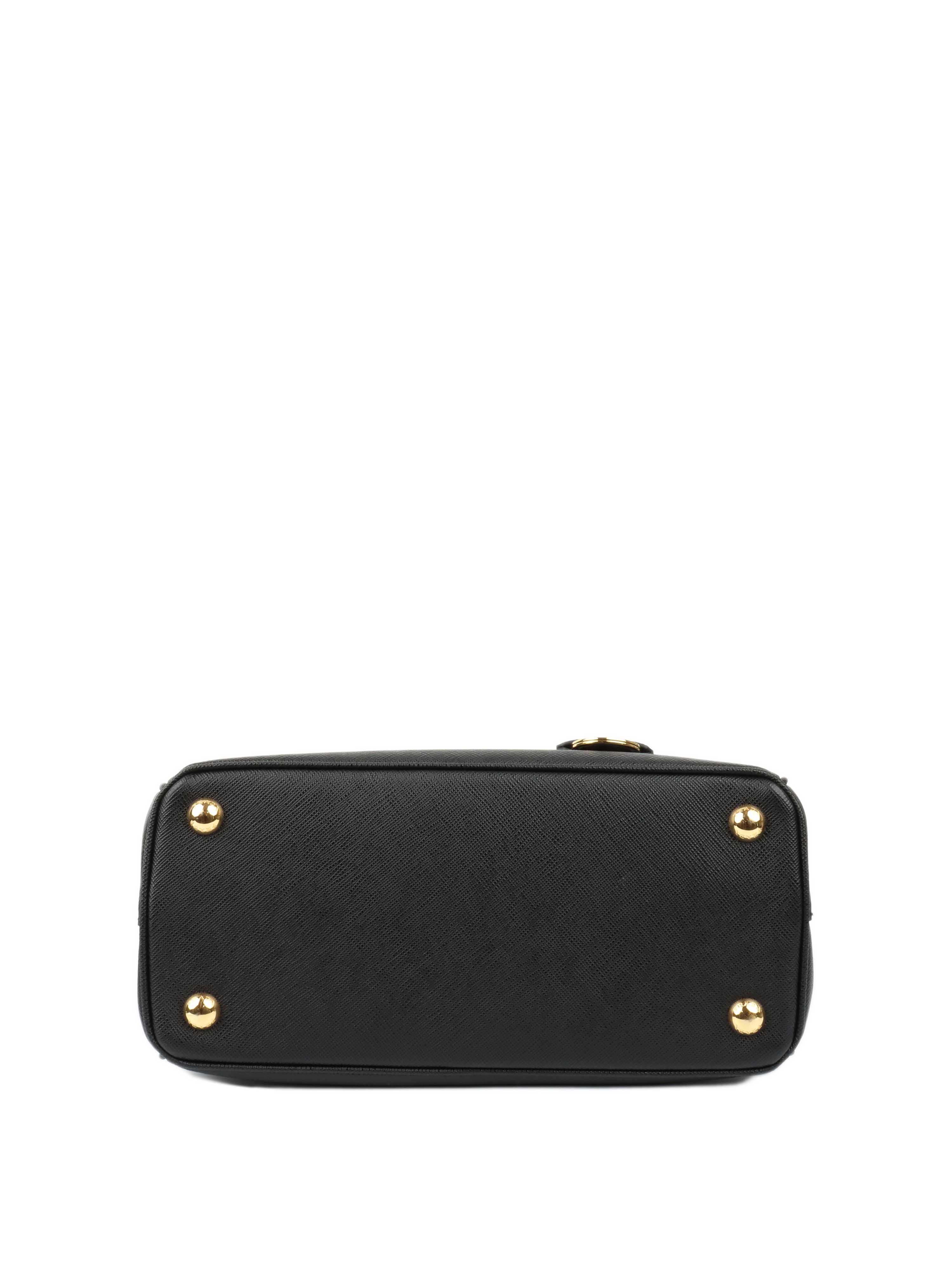 Prada Small Black Galleria Bag.