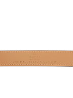 Gucci Brown GG Marmont Thin Belt.