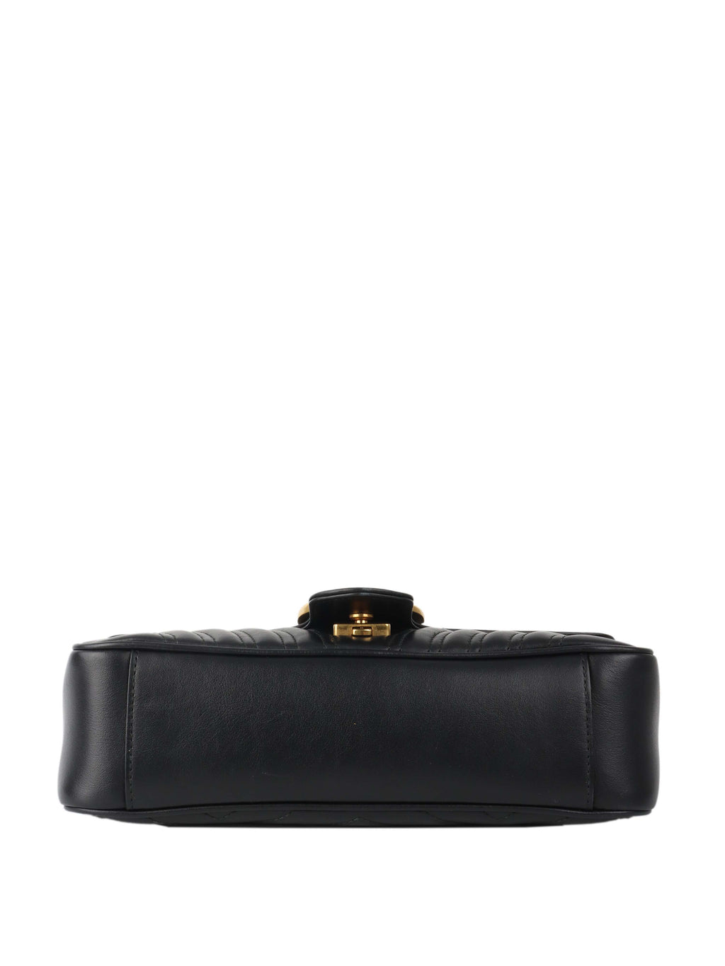 Gucci Black Small Marmont Shoulder Bag.