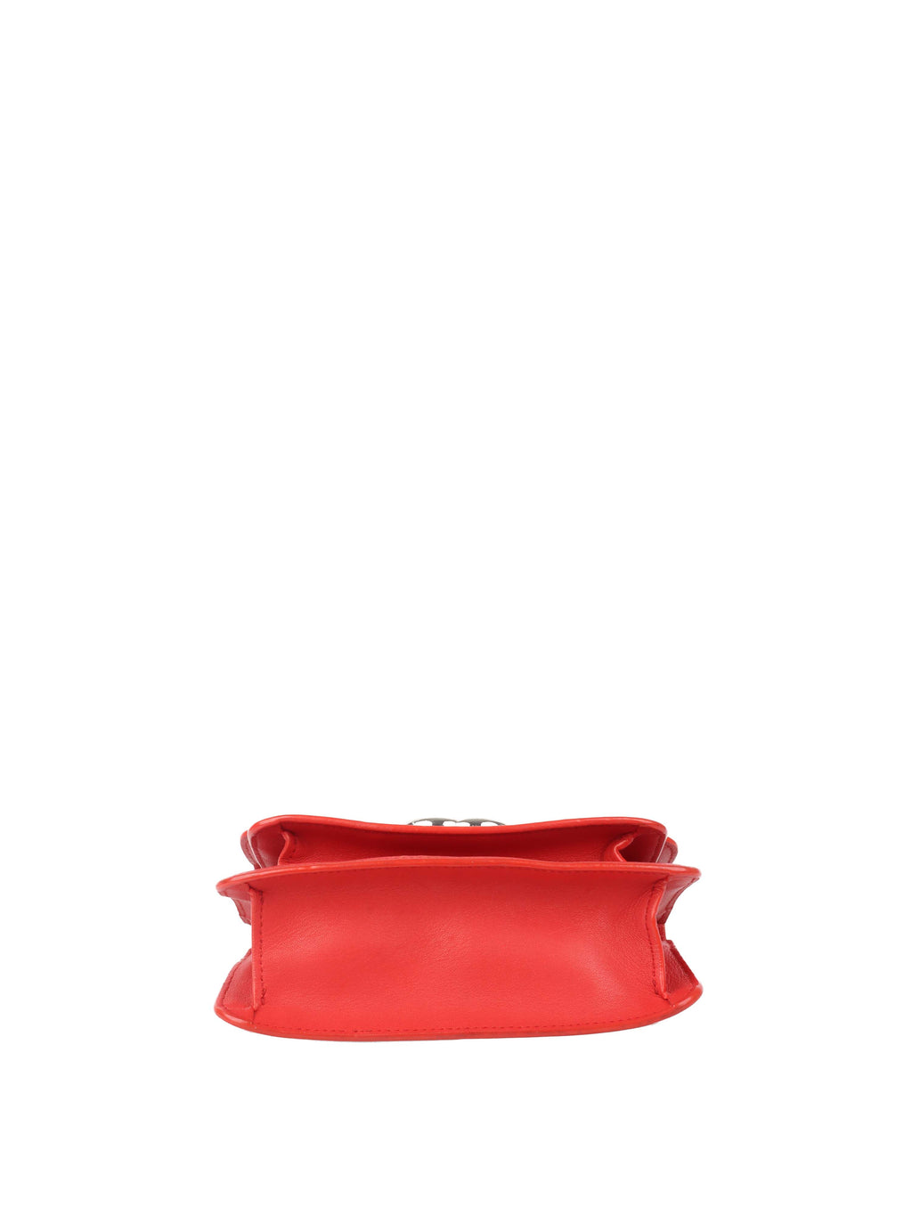 Chanel Red Quilted Two-tone CC Flap Bag.
