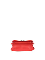 Chanel Red Quilted Two-tone CC Flap Bag.