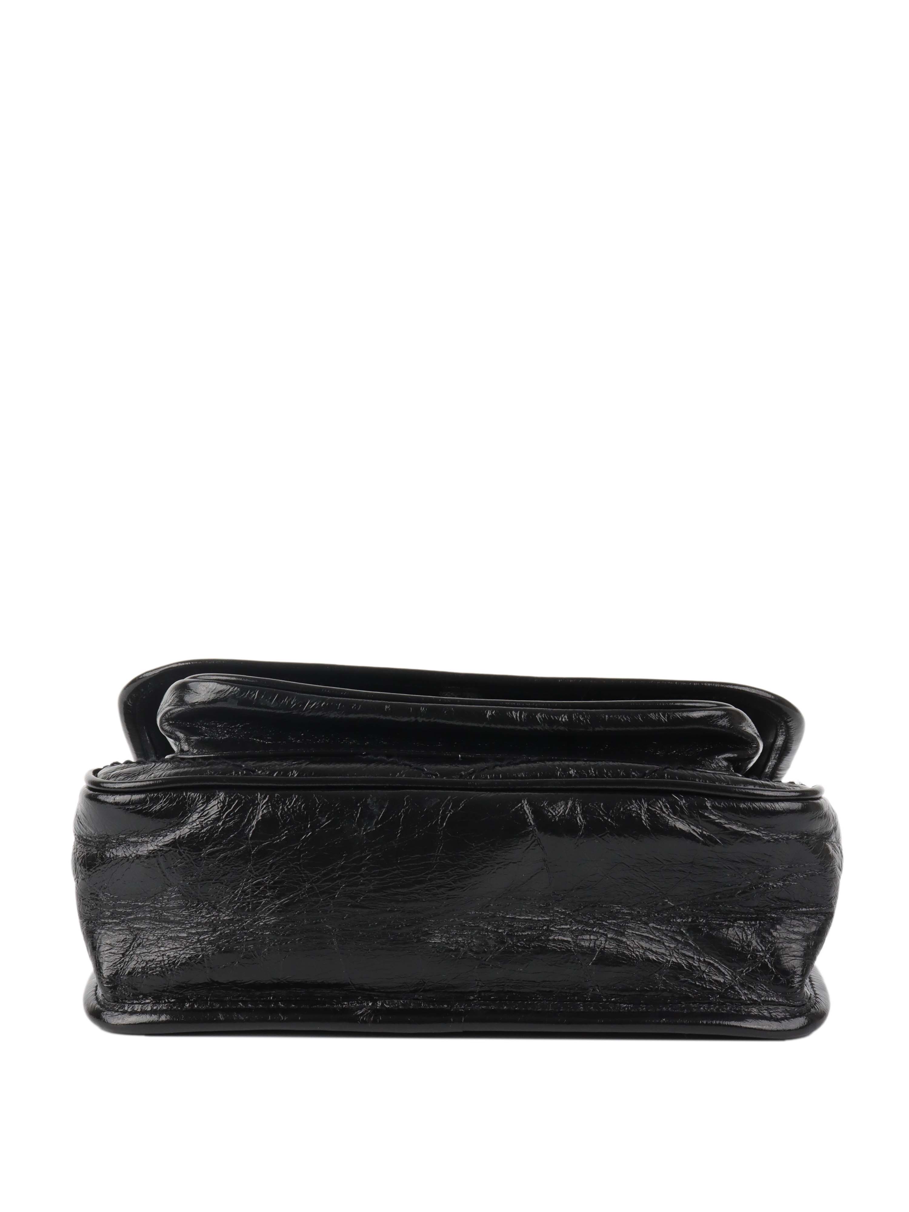 Saint Laurent Niki Baby in Vintage Leather Bag.