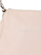 Dior White Leather Shoulder Bag.