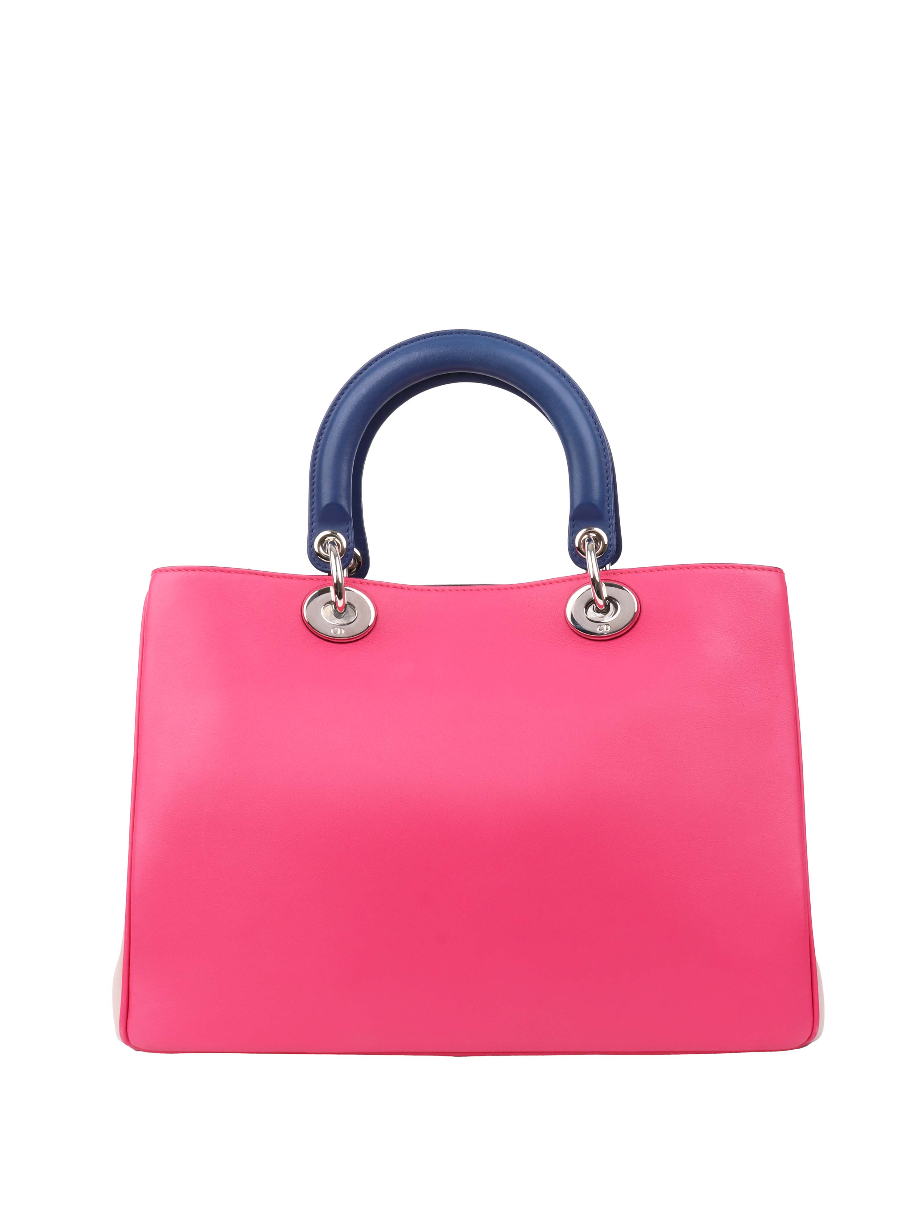 Dior Diorissimo Tri-Colour Leather Tote.