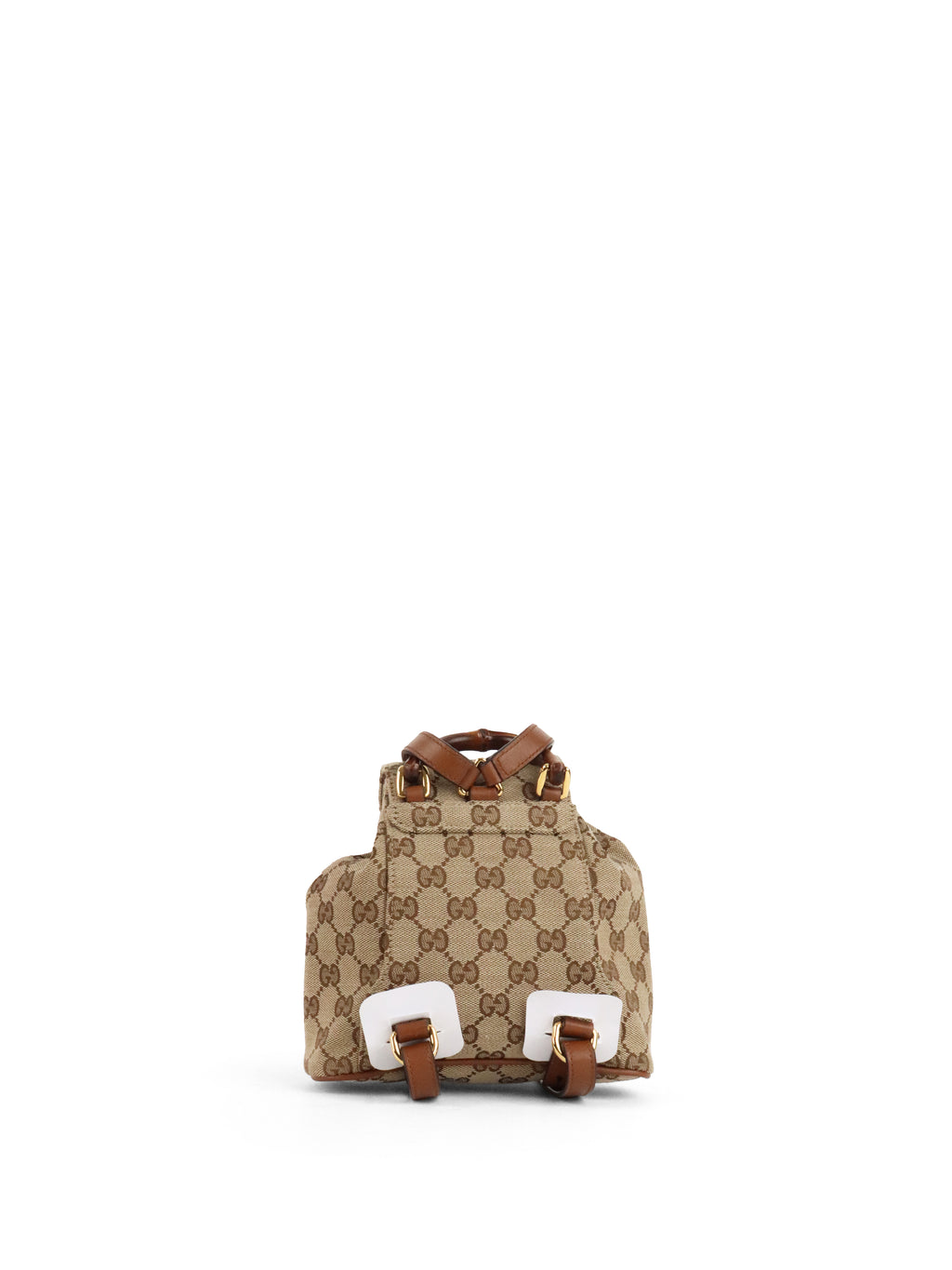Gucci Bamboo GG Canvas Mini Backpack
