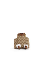 Gucci Bamboo GG Canvas Mini Backpack